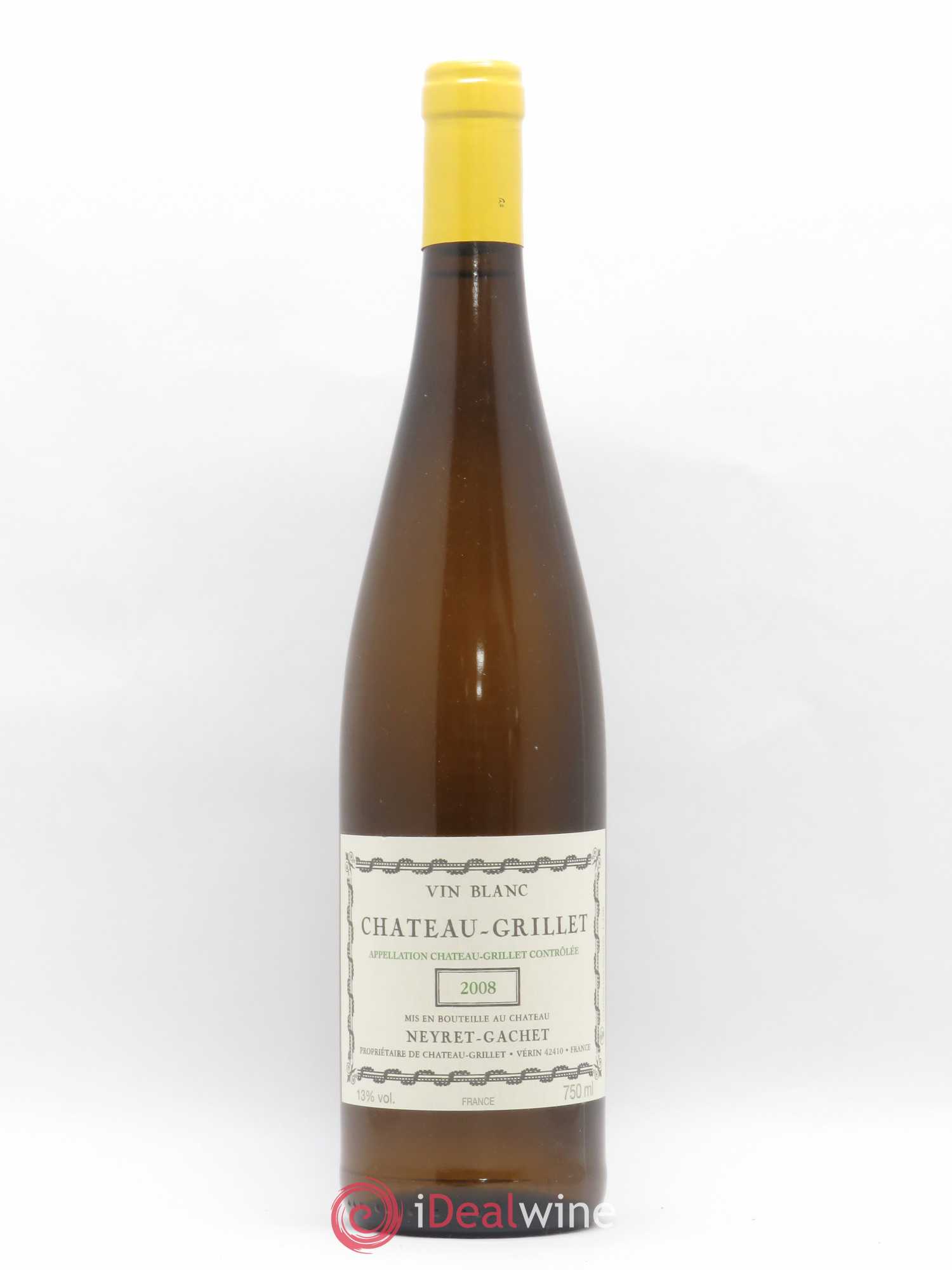 Château Grillet Château-Grillet 2008 - Lot de 1 bouteille - 0