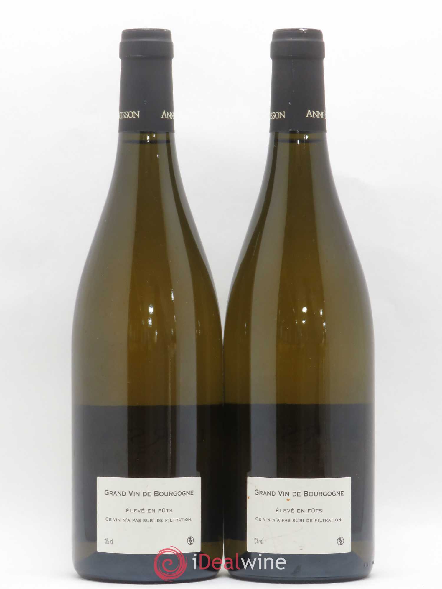 Meursault Sous la Velle Anne Boisson 2010 - Lot de 2 bouteilles - 1