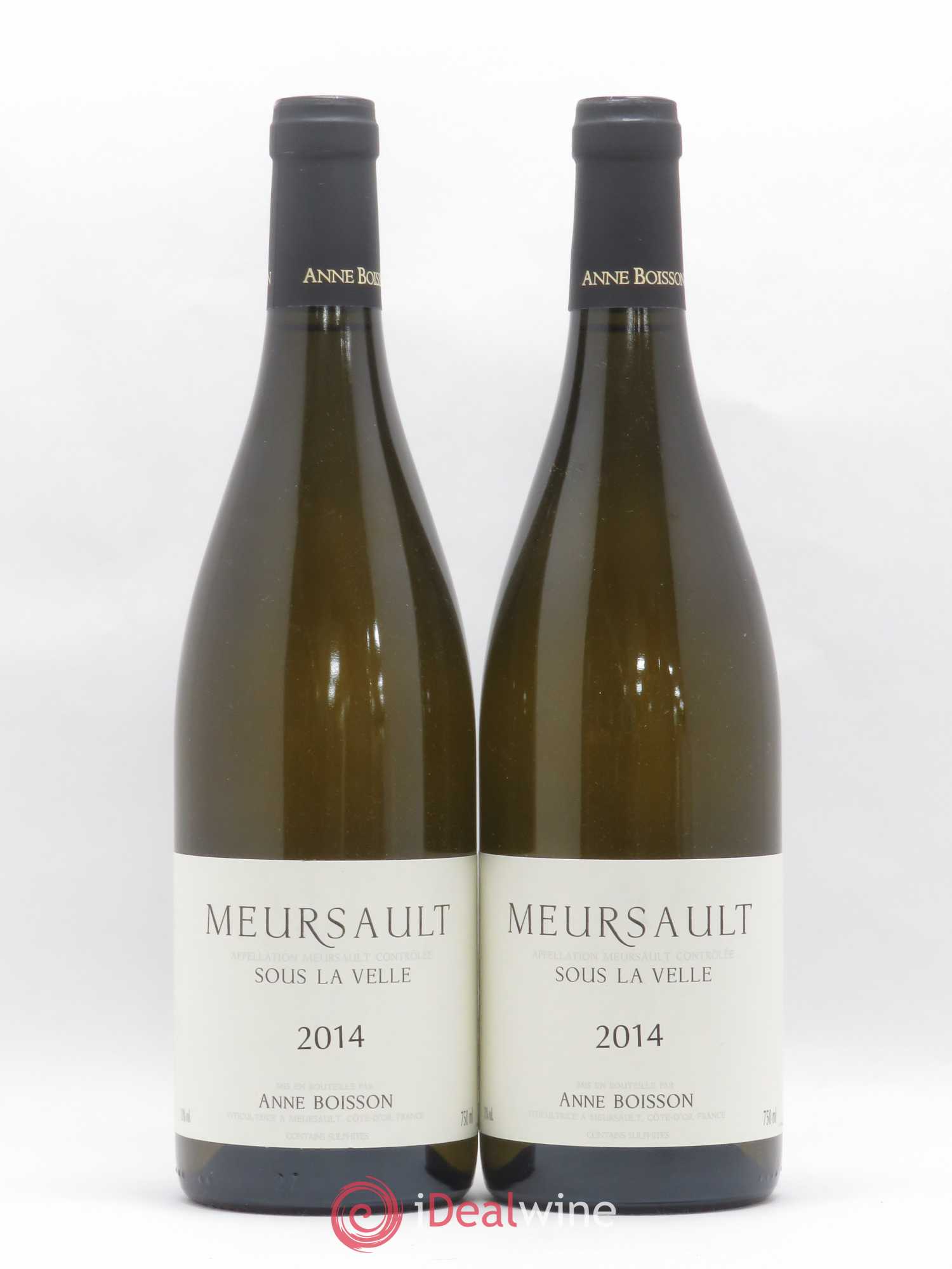 Meursault Sous la Velle Anne Boisson 2014 - Lot de 2 bouteilles - 0