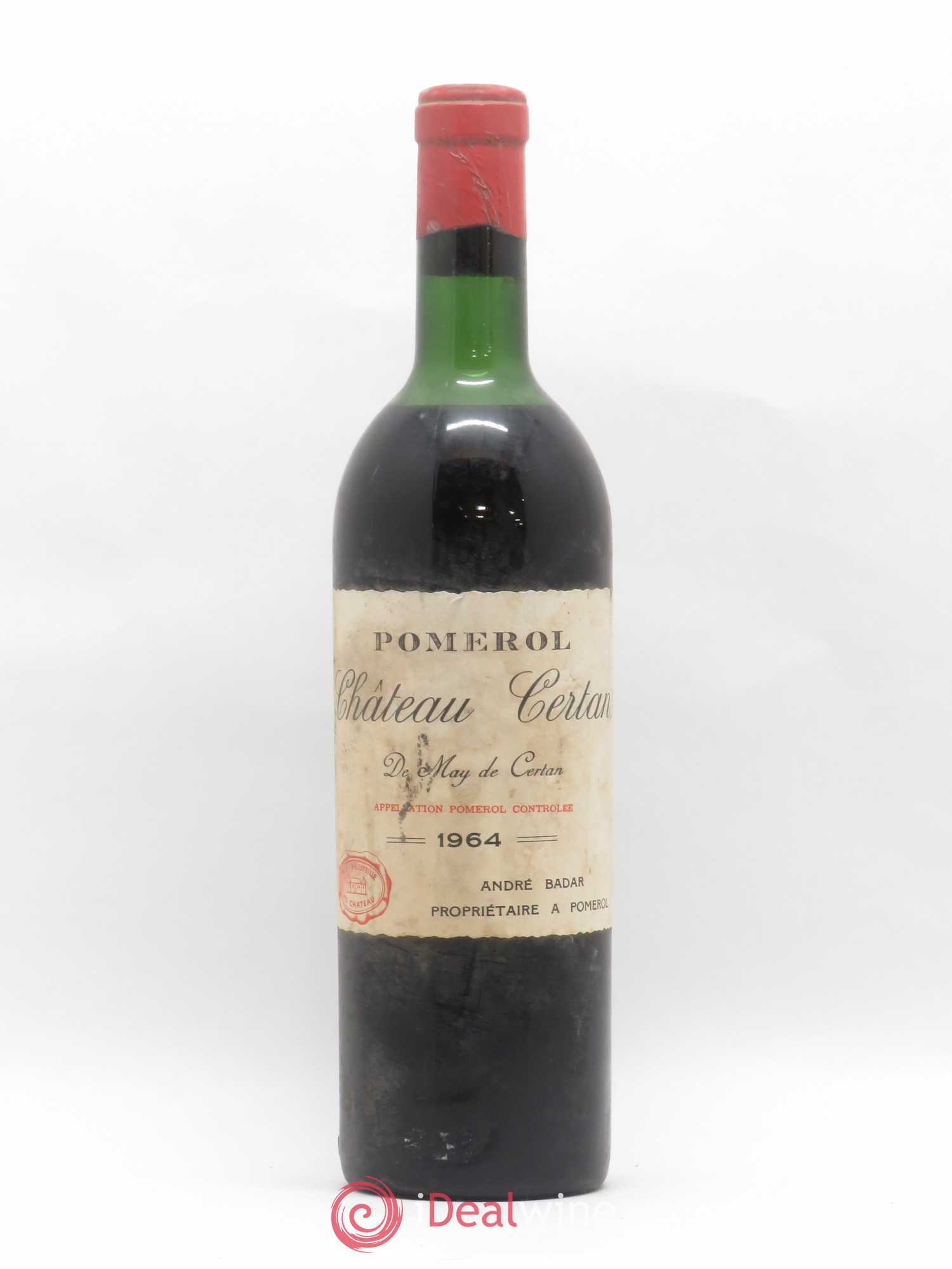 Château Certan de May 1964 - Lot de 1 bouteille - 0