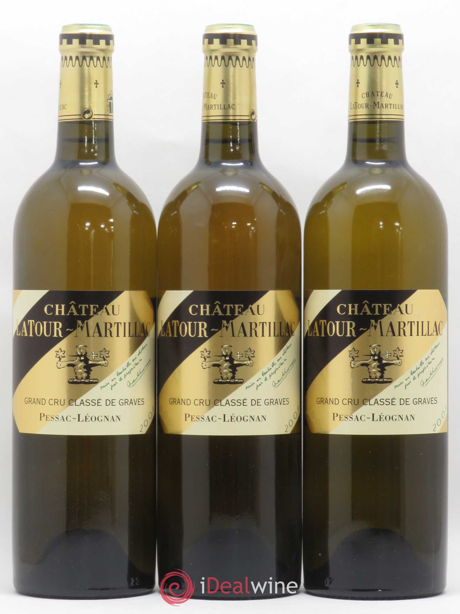 Château Latour-Martillac Cru Classé de Graves 2009 - Lot de 3 bouteilles - 0