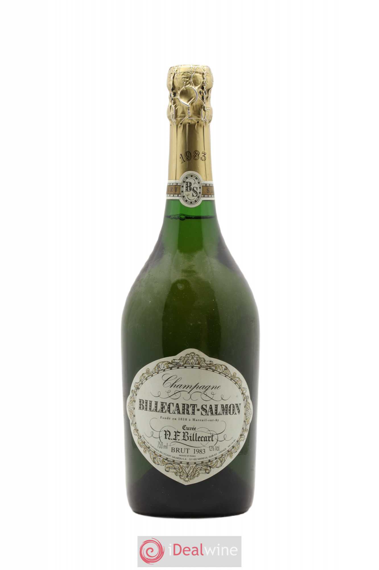 Brut Nicolas François Billecart Billecart-Salmon 1983 - Lot de 1 bouteille - 0