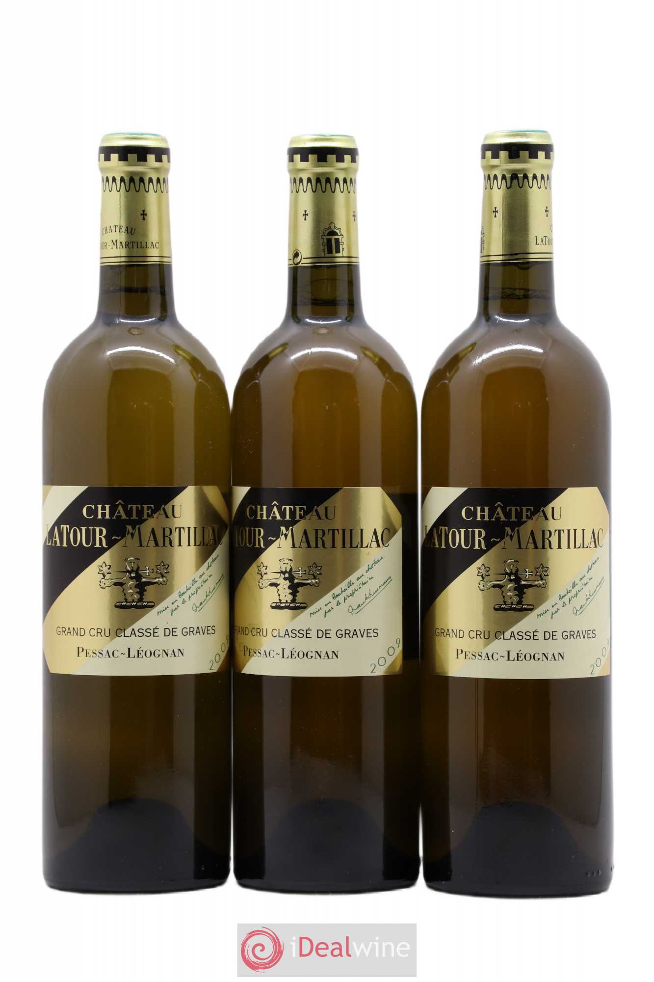 Château Latour-Martillac Cru Classé de Graves 2009 - Lot de 3 bouteilles - 0