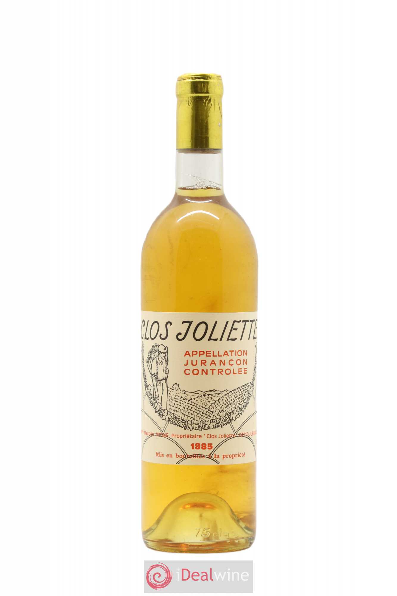 Jurançon Clos Joliette 1985 - Lotto di 1 bottiglia - 0