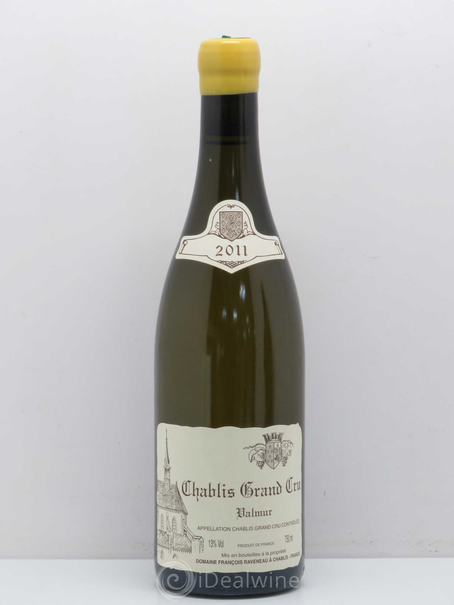Chablis Grand Cru Valmur Raveneau (Domaine) 2011 - Lot de 1 bouteille - 0