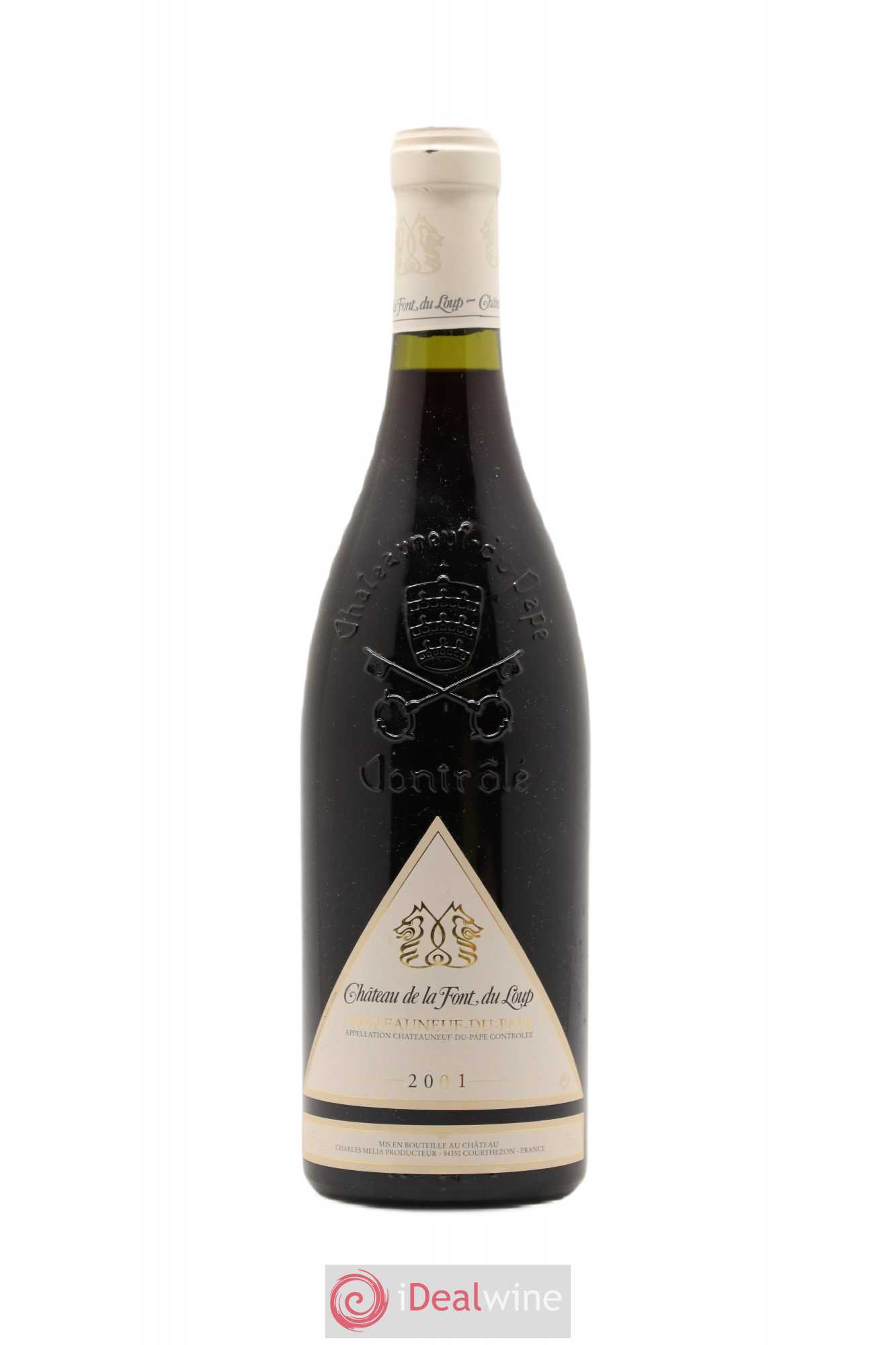 Châteauneuf-du-Pape Font du Loup 2001 - Lot de 1 bouteille - 0