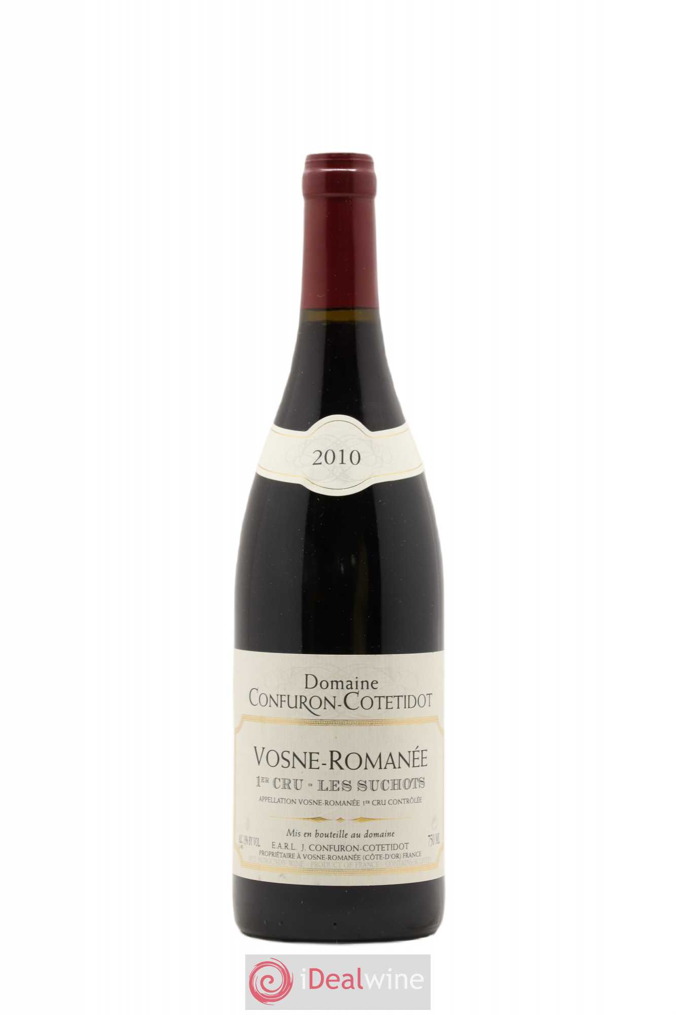 Vosne-Romanée 1er Cru Les Suchots Confuron-Cotetidot 2010 - Lot de 1 bouteille - 0