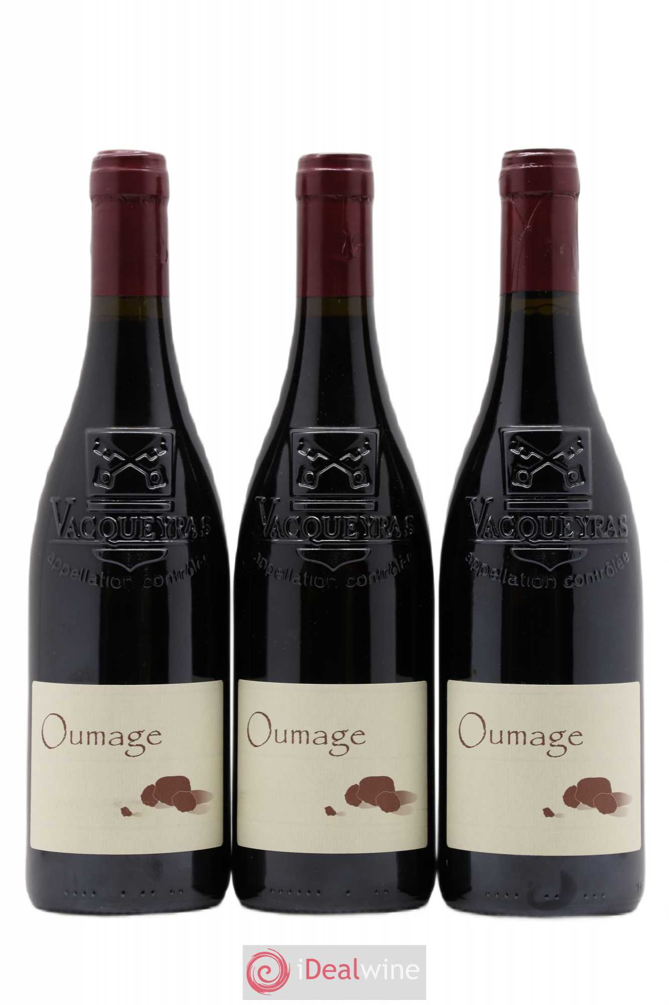 Vacqueyras Oumage Le Sang des Cailloux 2009 - Lot de 3 bouteilles - 0