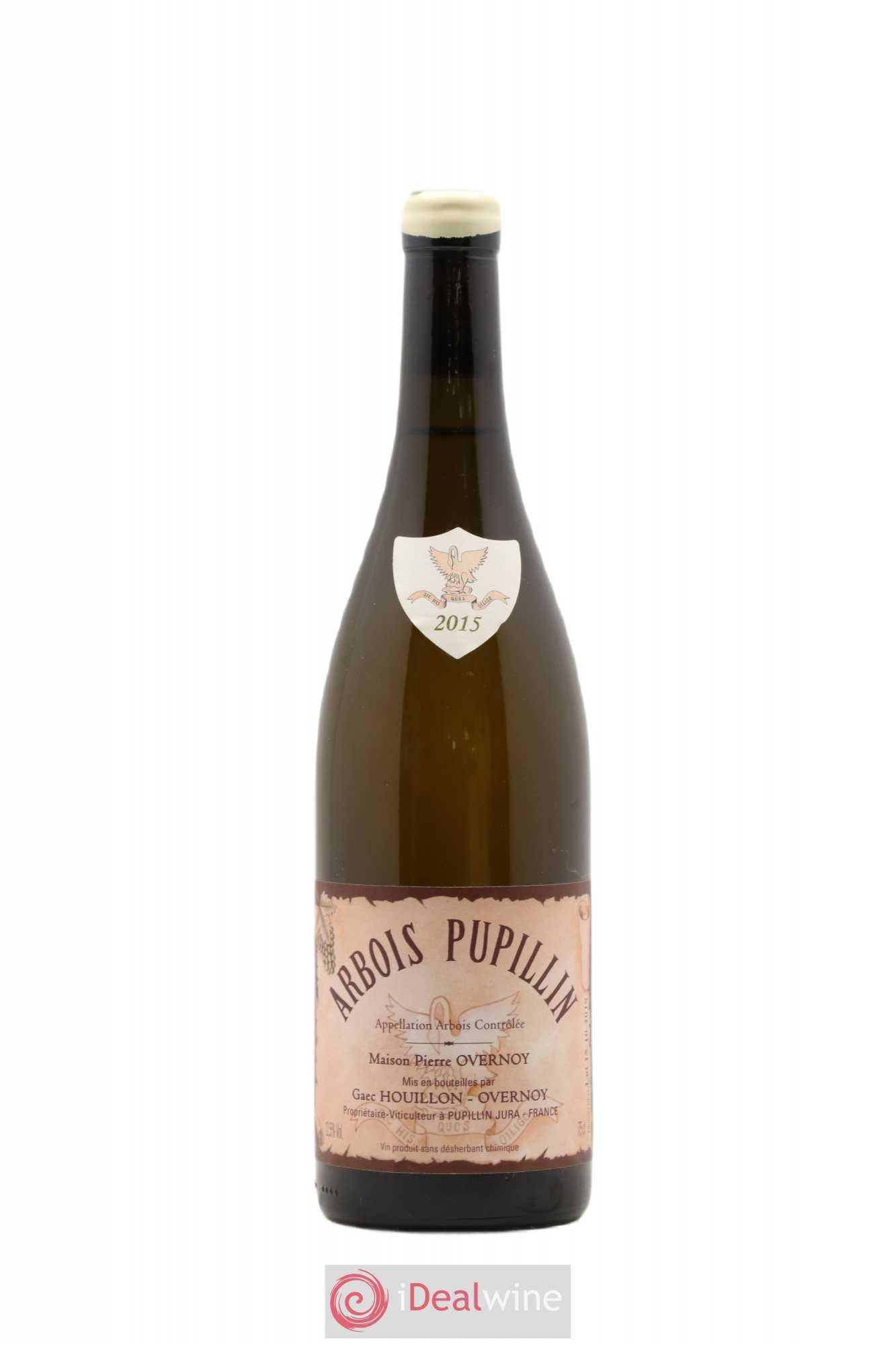 Arbois-Pupillin Chardonnay (cire blanche) Overnoy-Houillon (Domaine) Embouteillé en 2019 2015 - Lot de 1 bouteille - 0