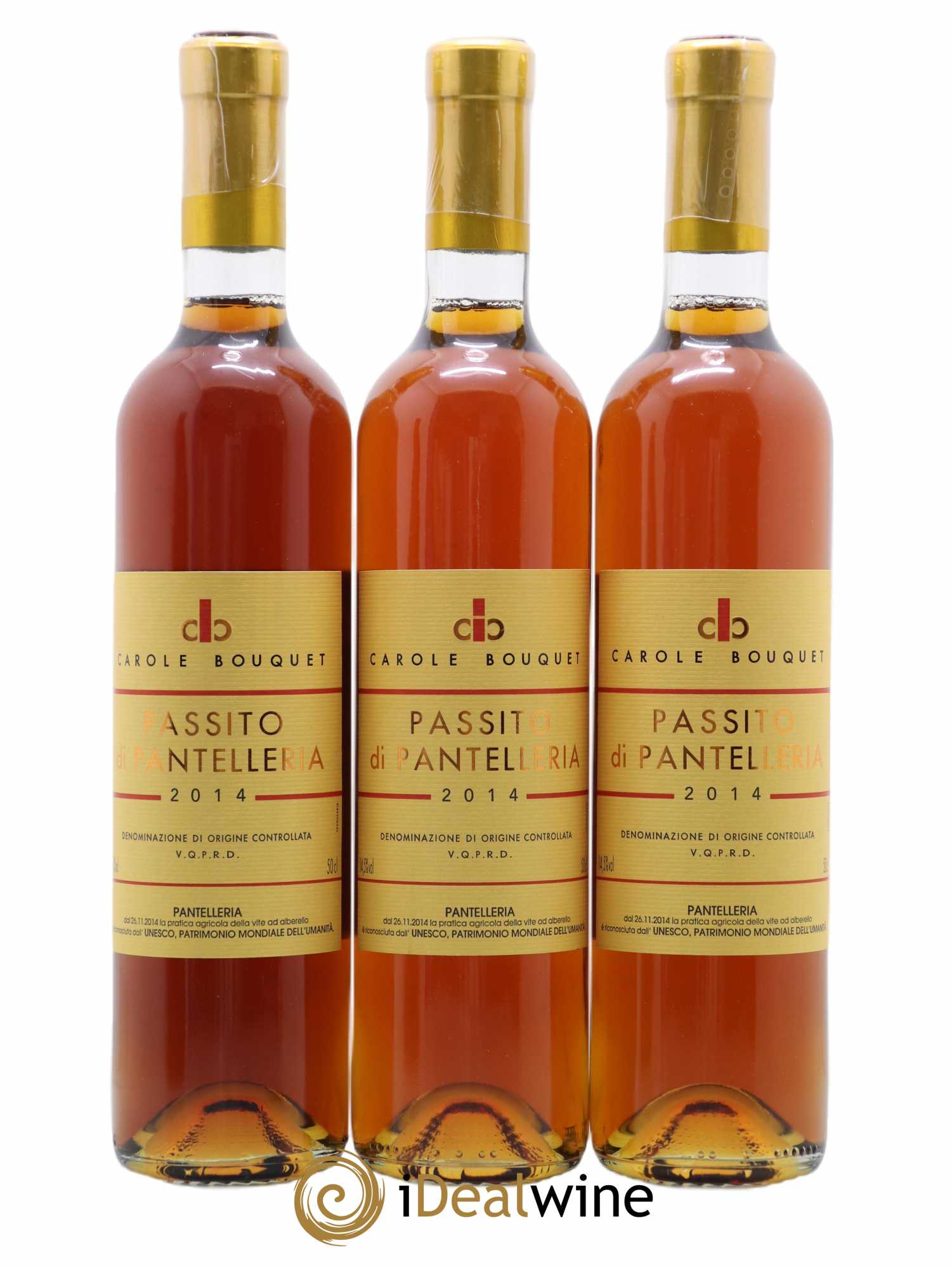 Passito di Pantelleria DOC 2014 - Lotto di 3 bottiglie - 0