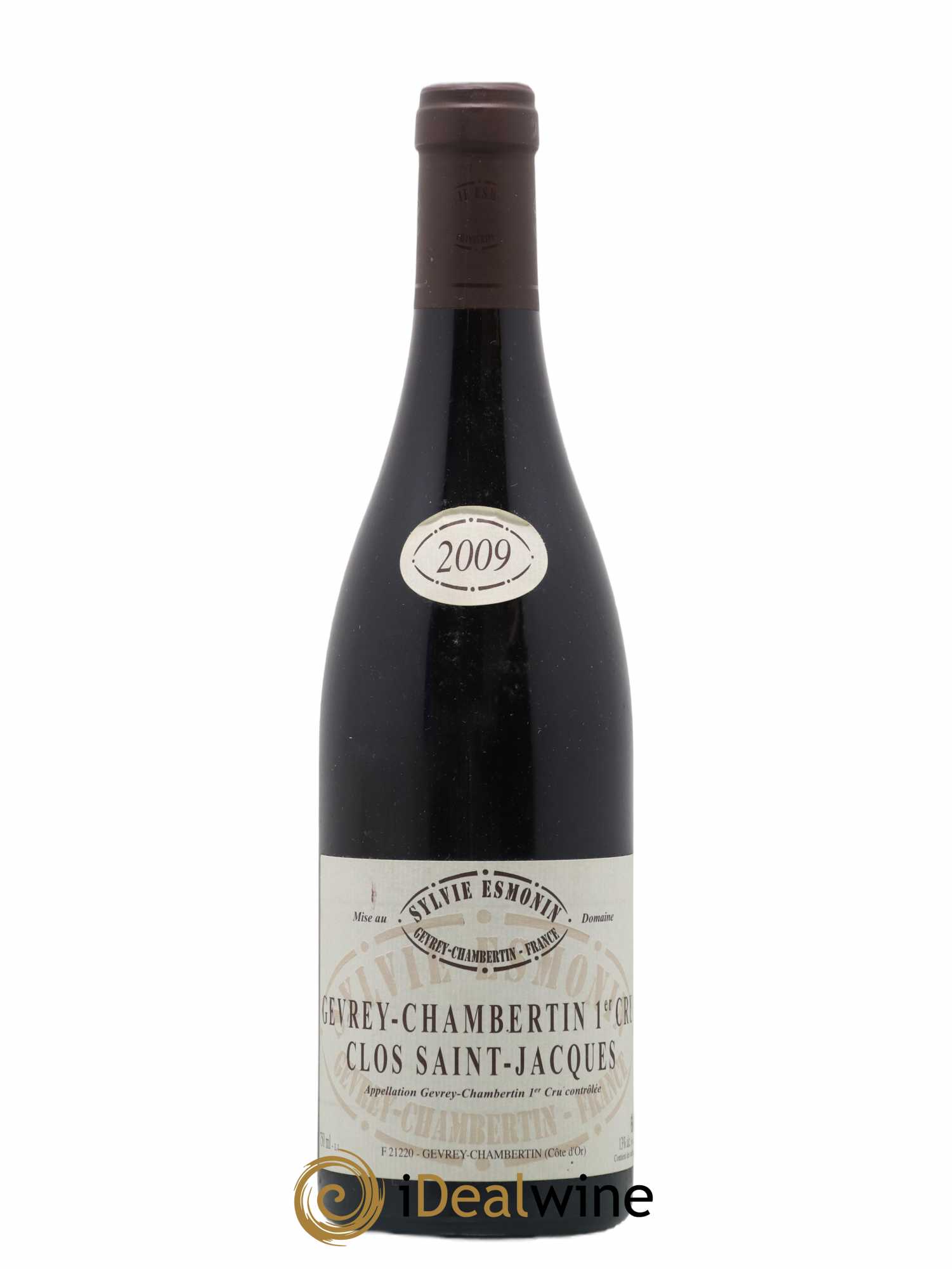 Gevrey-Chambertin 1er Cru Clos Saint Jacques Sylvie Esmonin 2009 - Lot de 1 bouteille - 0
