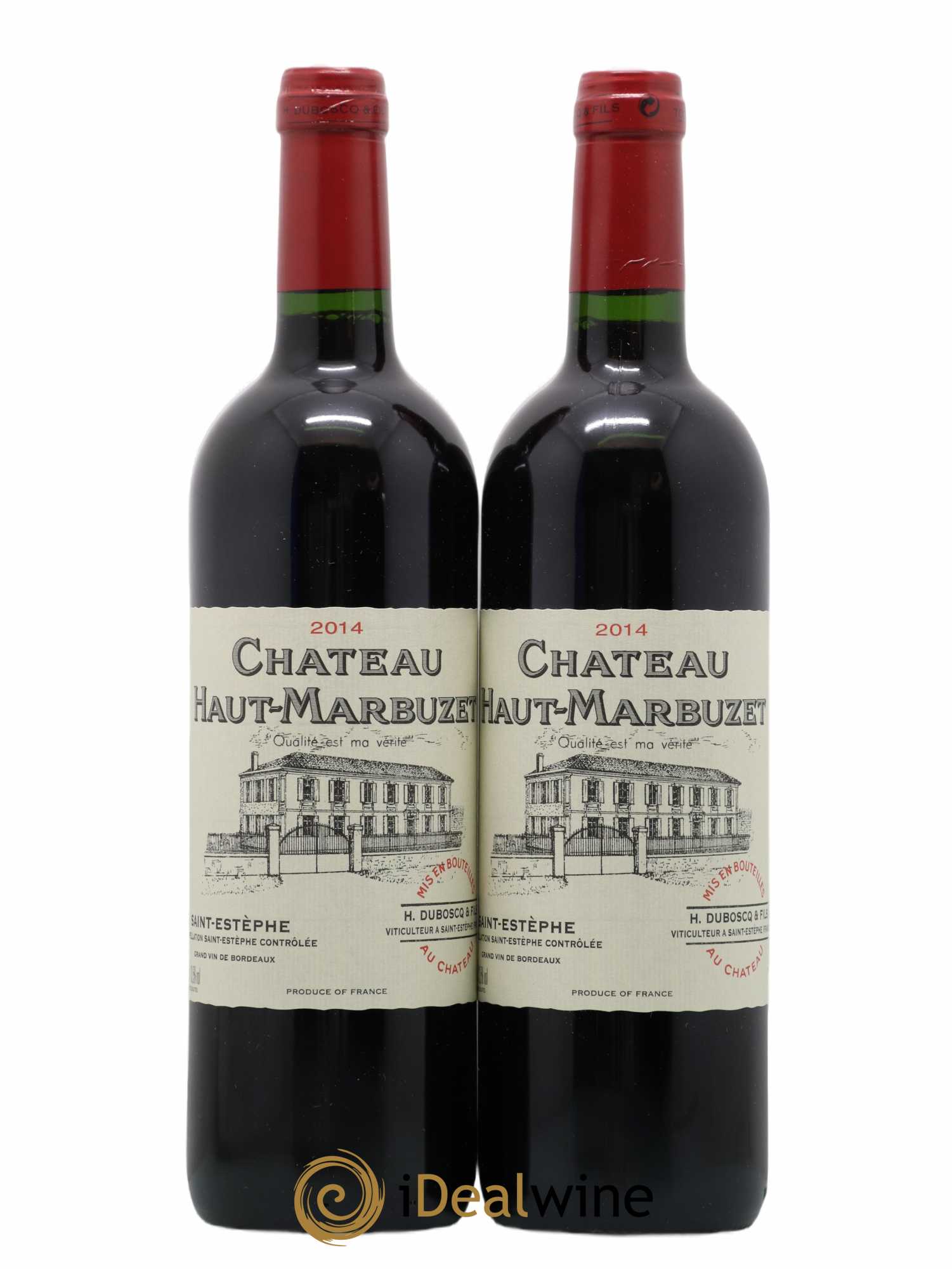 Château Haut Marbuzet 2014 - Lot de 2 bouteilles - 0
