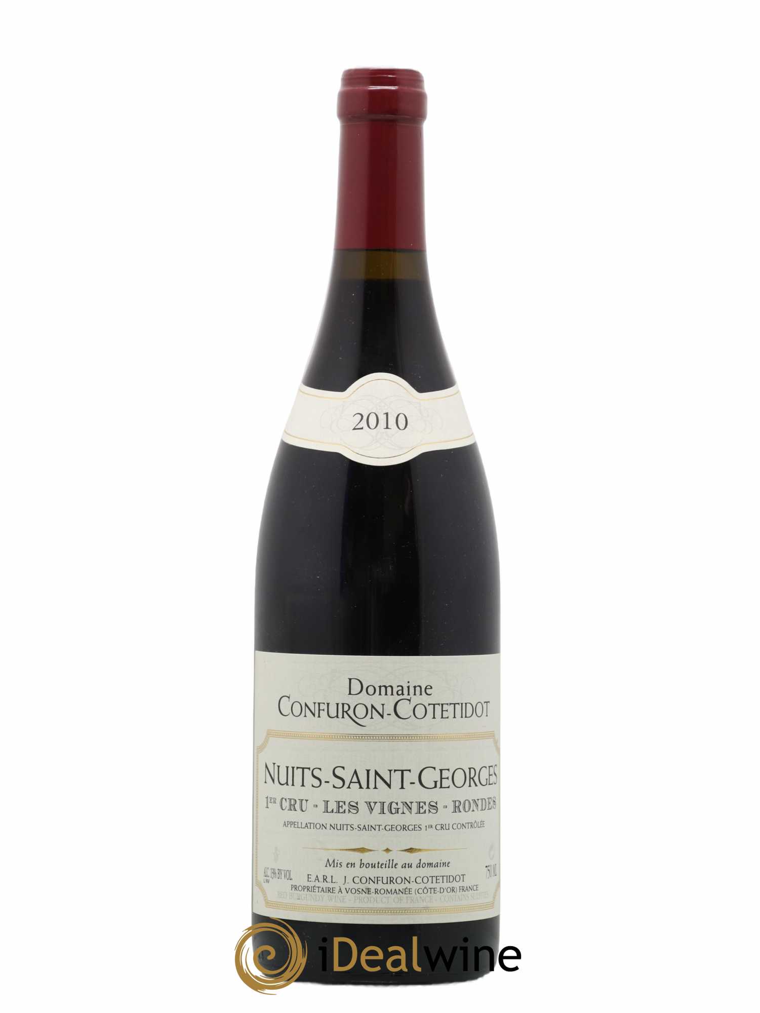 Nuits-Saint-Georges 1er Cru Les Vignes Rondes Confuron-Cotetidot 2010 - Lot de 1 bouteille - 0