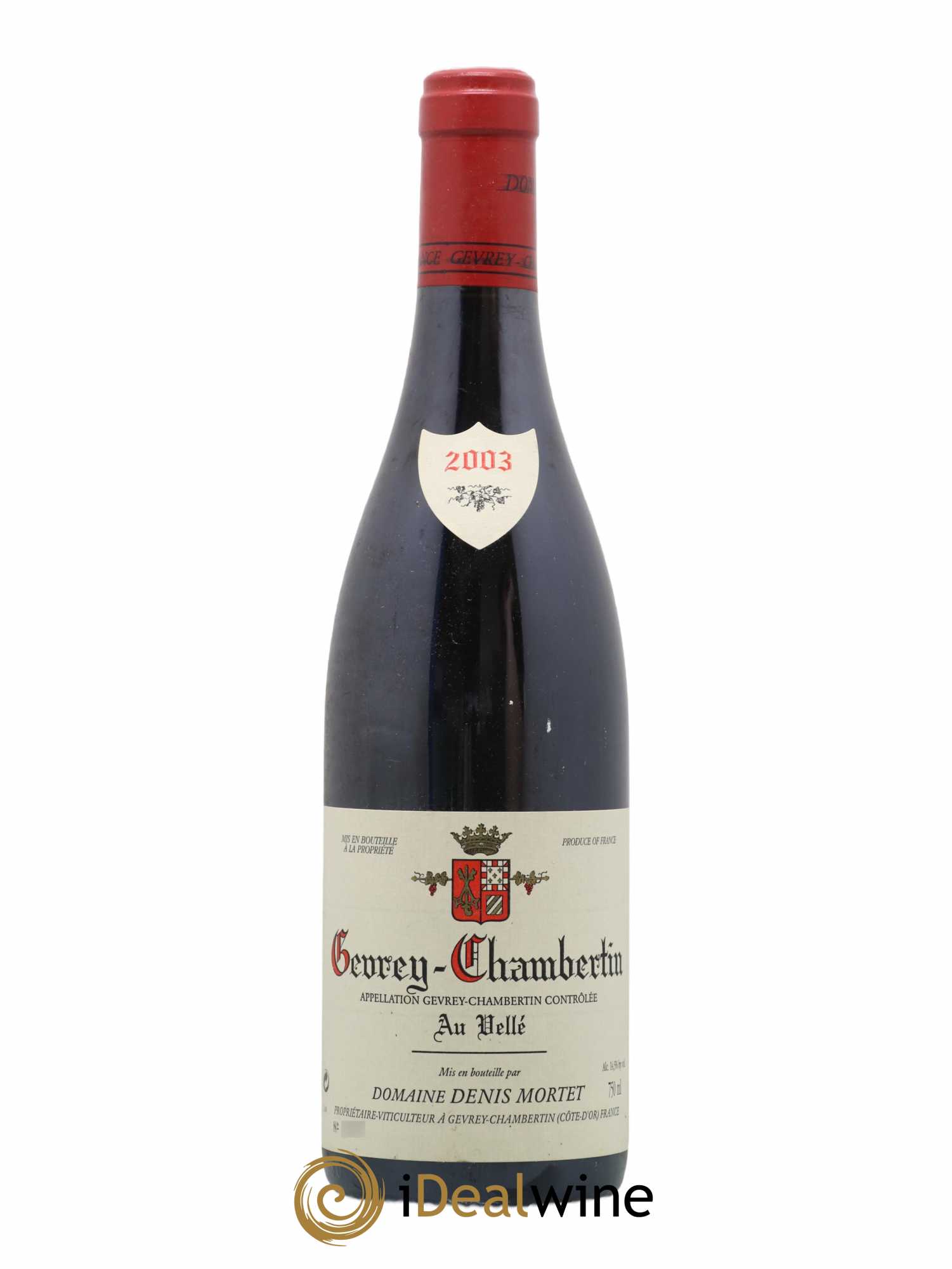 Gevrey-Chambertin Au Vellé Denis Mortet (Domaine) 2003 - Lot de 1 bouteille - 0