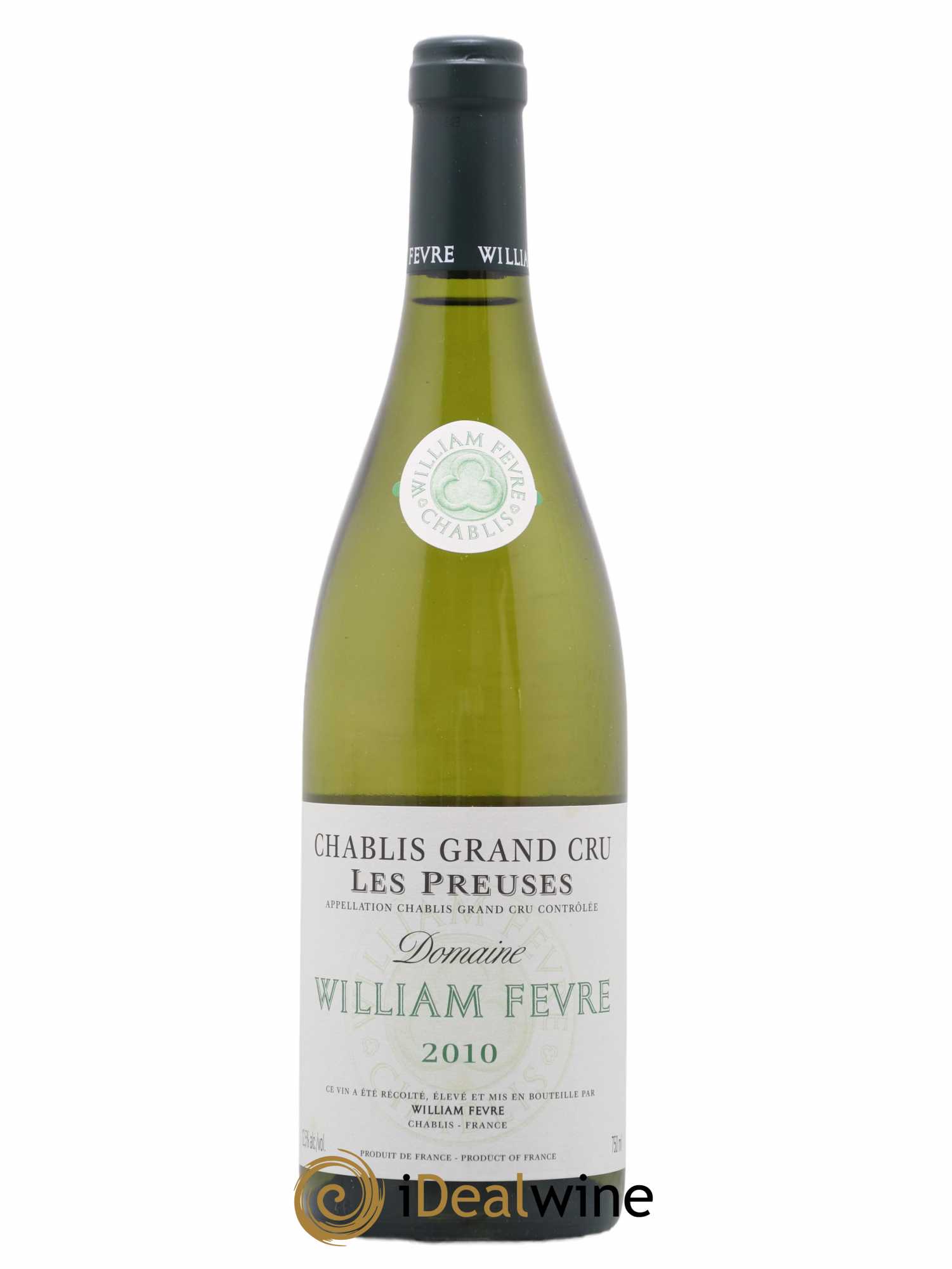 Chablis Grand Cru les Preuses William Fèvre 2010 - Lot de 1 bouteille - 0