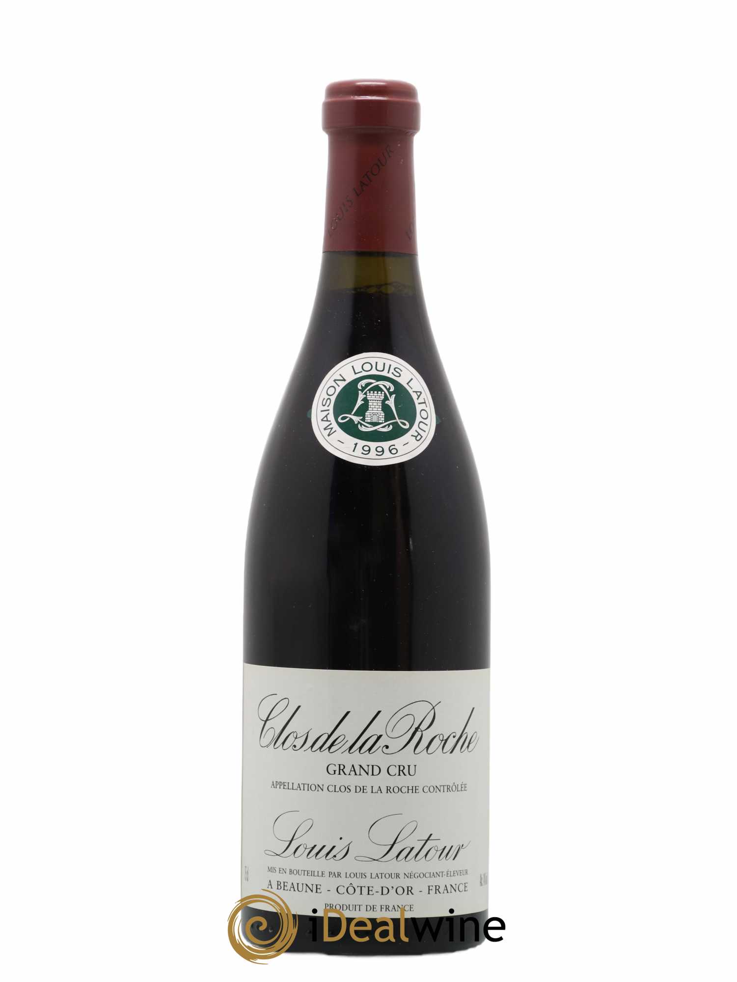 Clos de la Roche Grand Cru Louis Latour 1996 - Lot de 1 bouteille - 0
