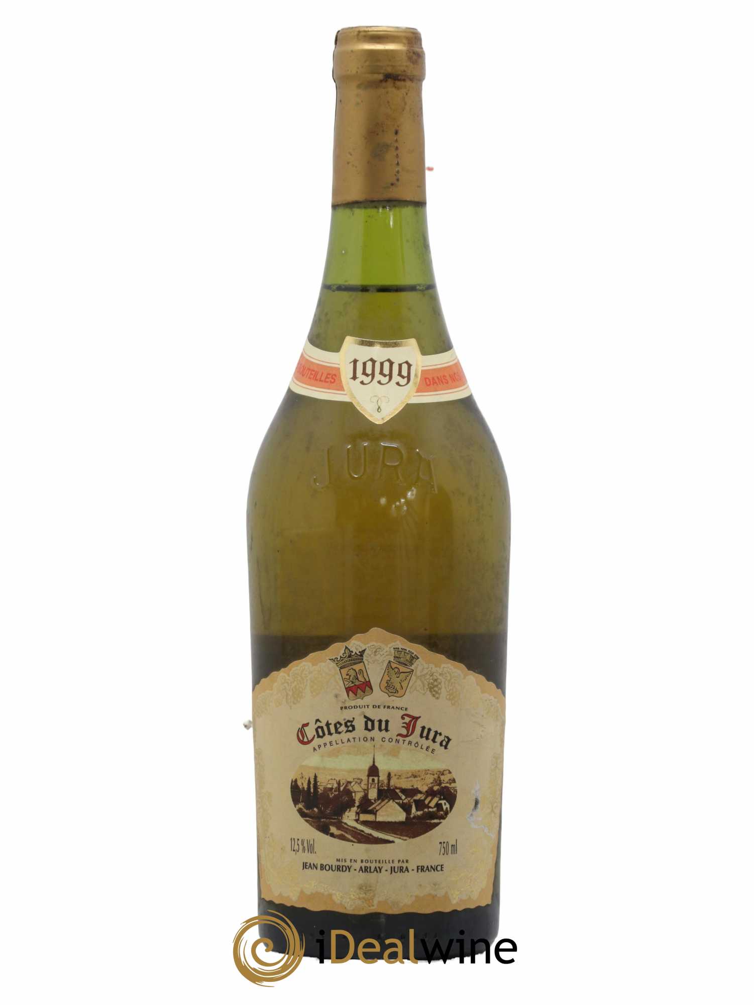 Côtes du Jura J.Bourdy 1999 - Lot de 1 bouteille - 0
