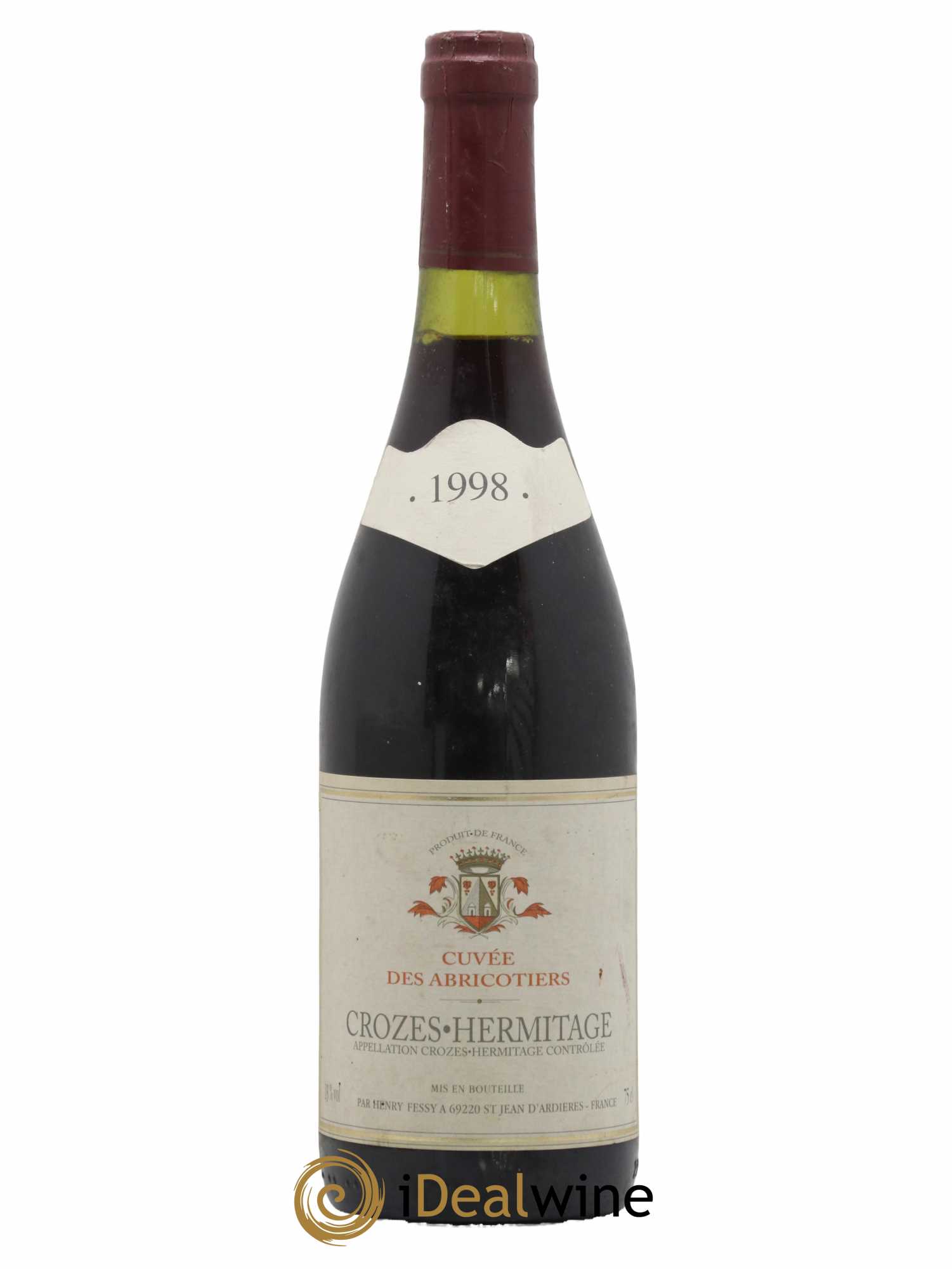 Crozes-Hermitage Cuvée des Abricotiers Fessy 1998 - Lot de 1 bouteille - 0