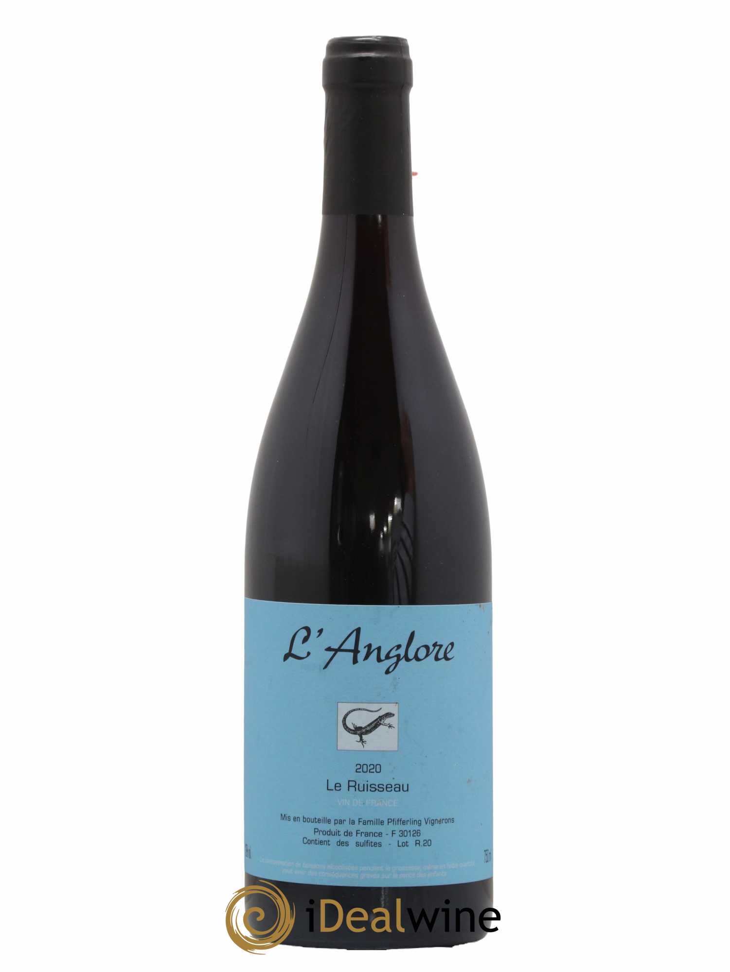 Vin de France Le Ruisseau L'Anglore 2020 - Lot de 1 bouteille - 0