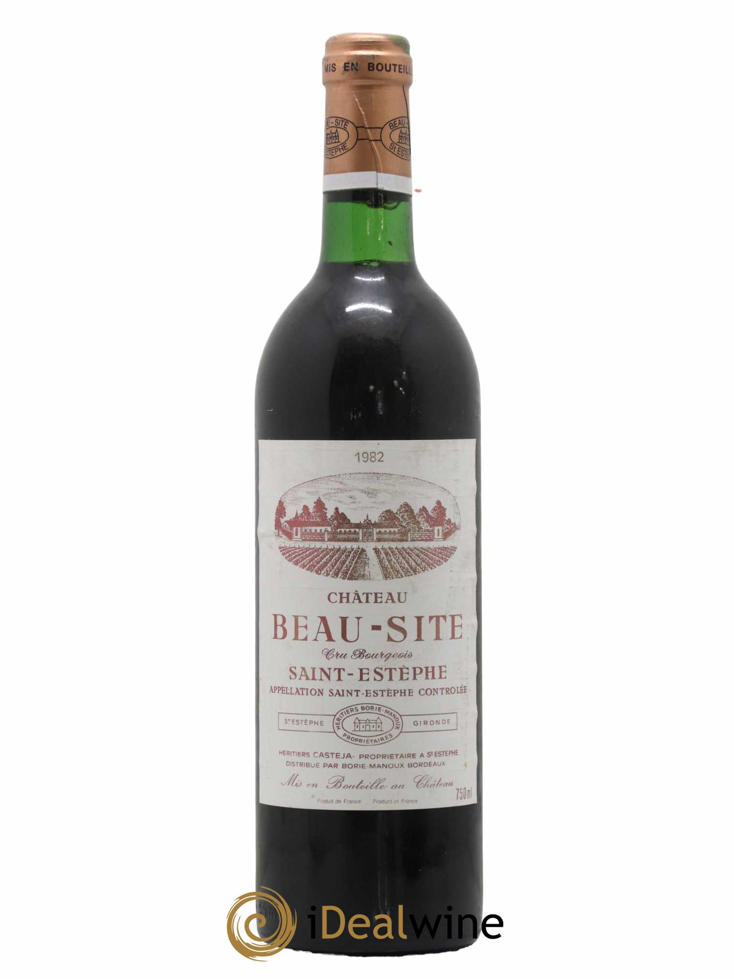 Château Beau Site Cru Bourgeois 1982 - Lot de 1 bouteille - 0