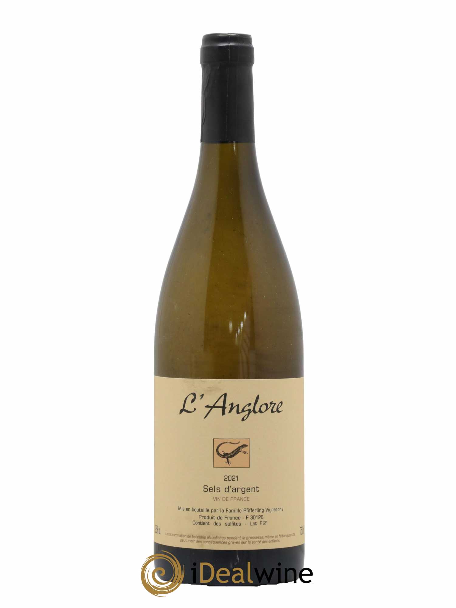 Vin de France Sels d'argent L'Anglore 2021 - Lot de 1 bouteille - 0