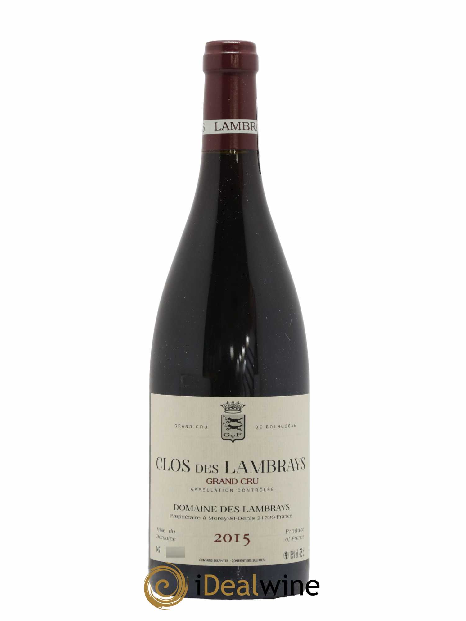 Clos des Lambrays Grand Cru Domaine des Lambrays 2015 - Lot de 1 bouteille - 0