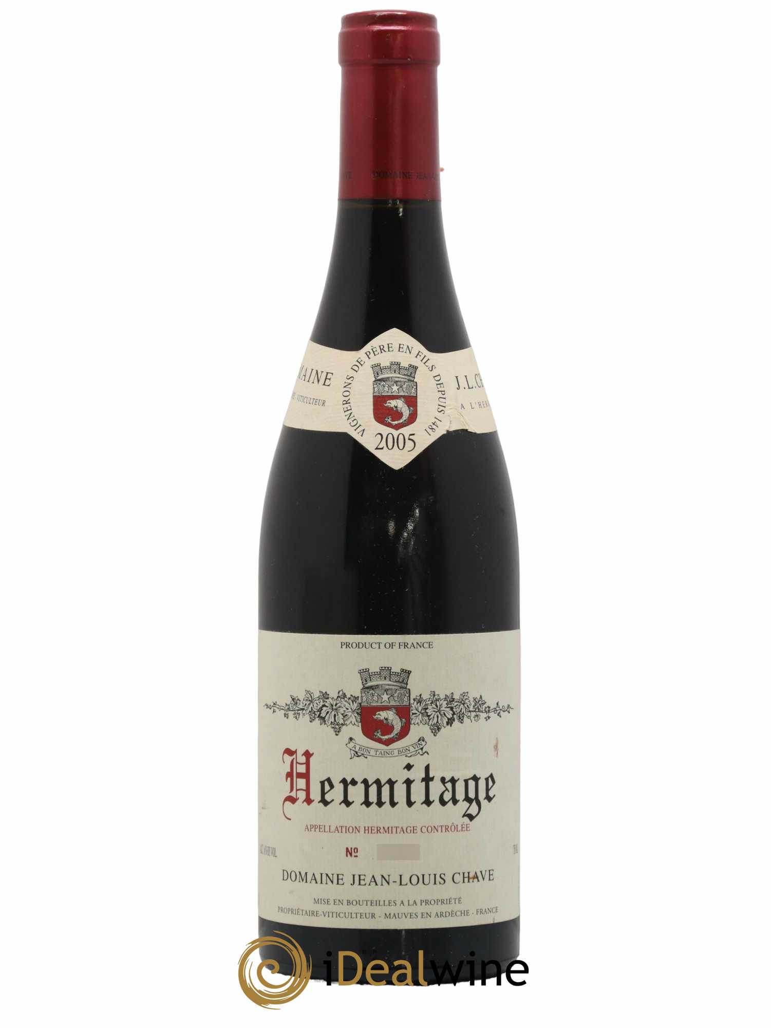 Hermitage Jean-Louis Chave 2005 - Lot de 1 bouteille - 0