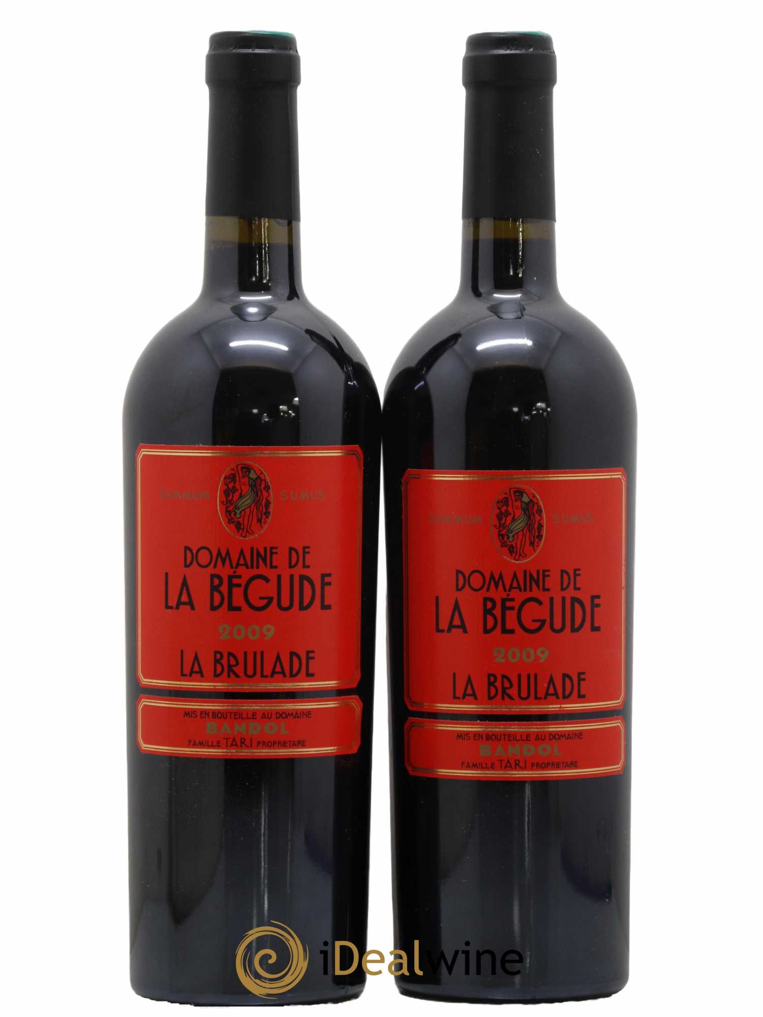 Bandol La Brûlade La Bégude 2009 - Lot de 2 bouteilles - 0