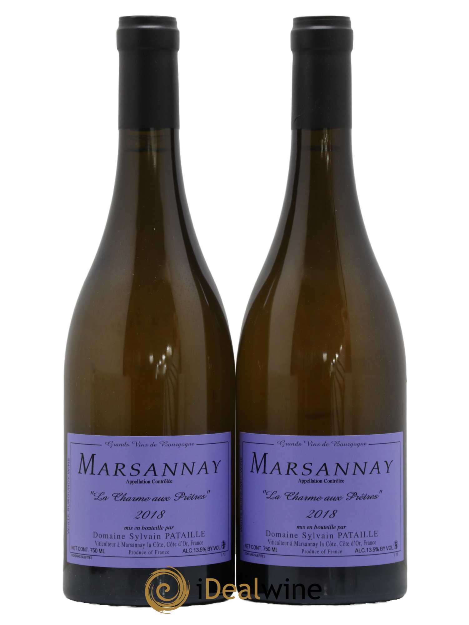 Marsannay La Charme aux Prêtres Sylvain Pataille (Domaine) 2018 - Lot de 2 bouteilles - 0