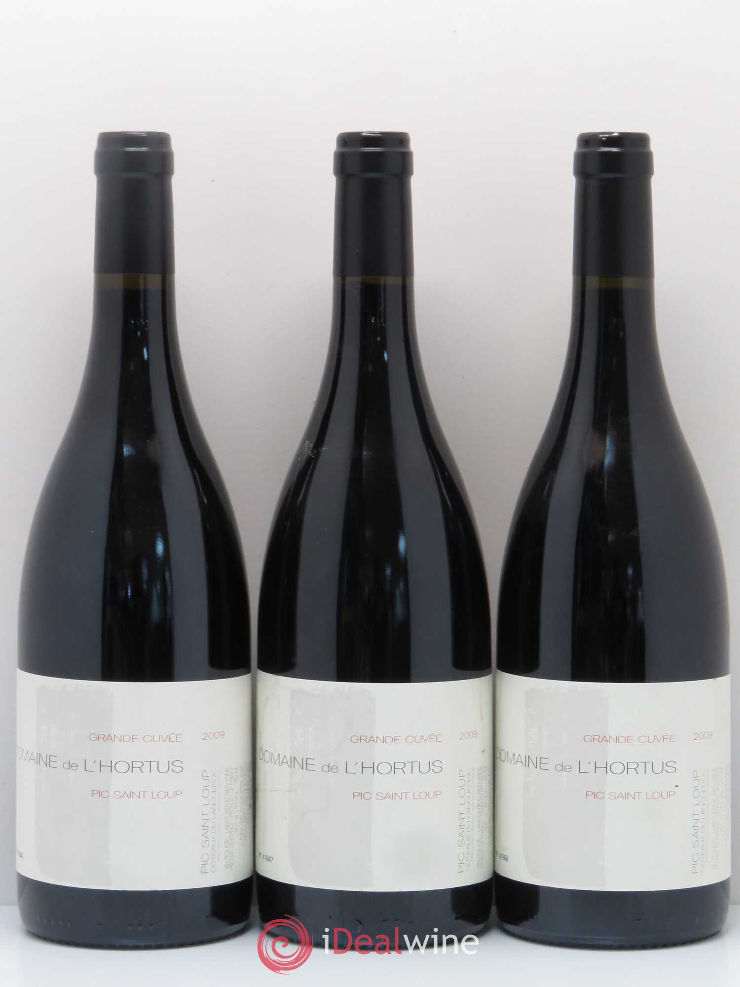 Pic Saint-Loup Domaine de L'Hortus Grande Cuvée Famille Orliac 2009 - Lot de 3 bouteilles - 0