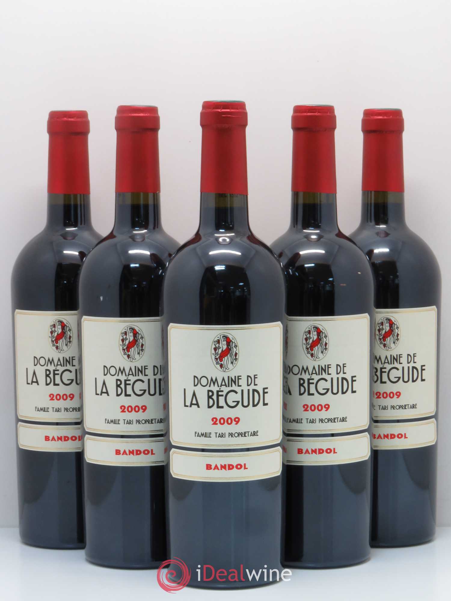 Bandol La Bégude 2009 - Lot de 5 bouteilles - 0