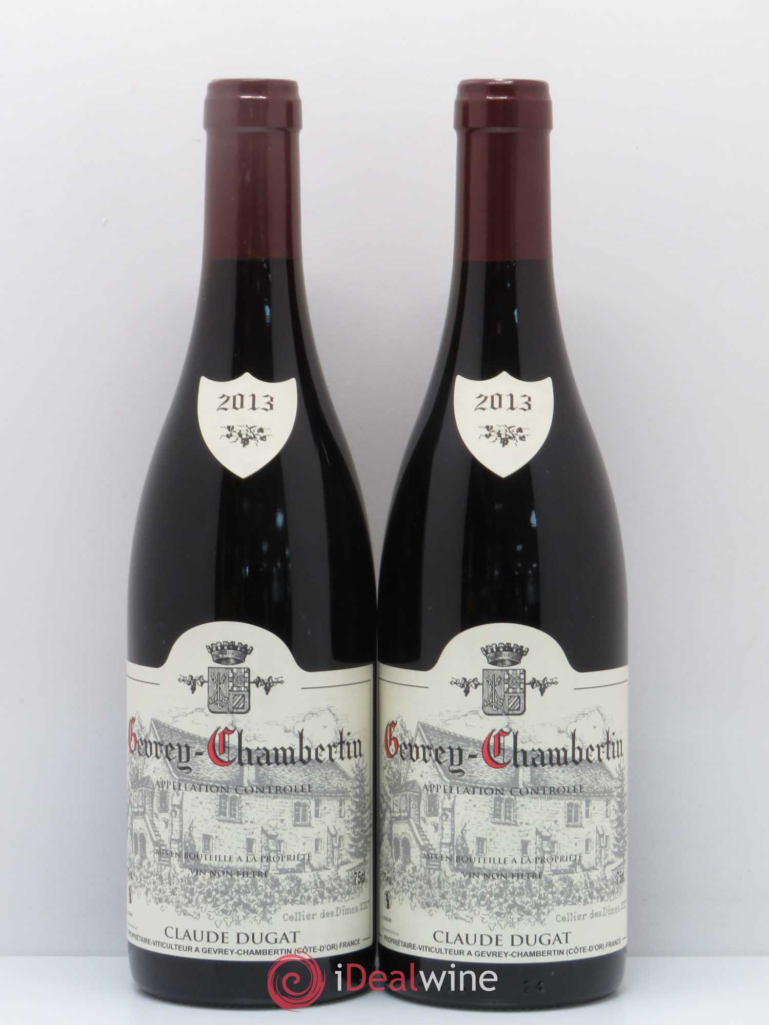 Gevrey-Chambertin Claude Dugat 2013 - Lot de 2 bouteilles - 0