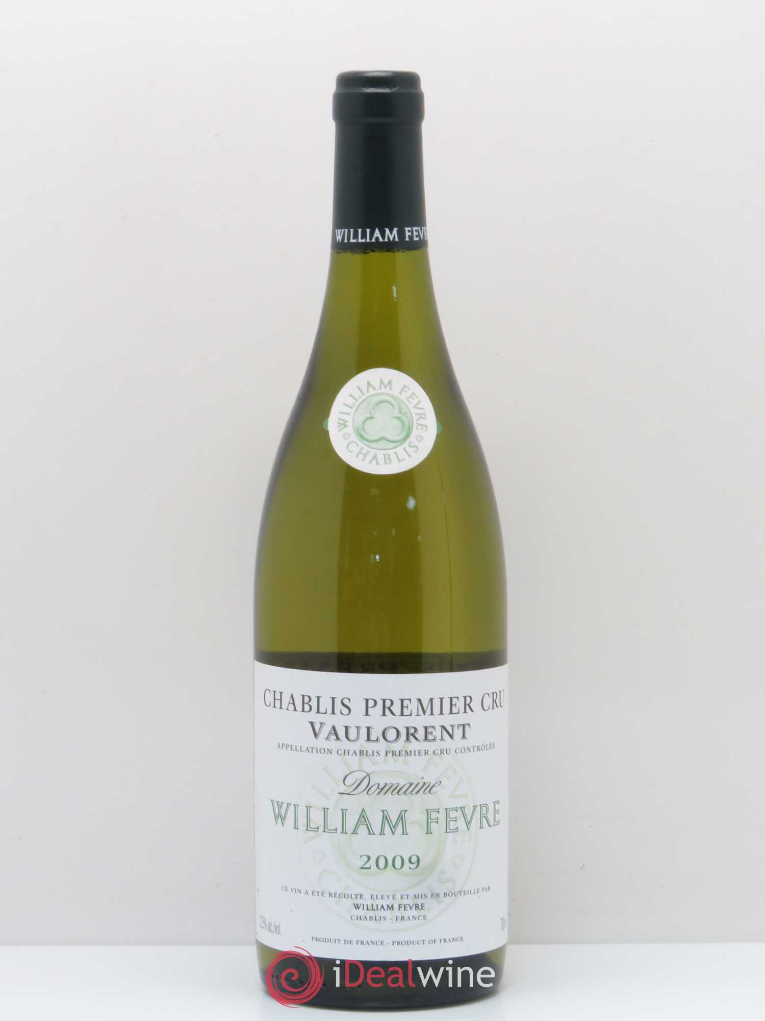 Chablis 1er Cru Vaulorent William Fèvre 2009 - Lot de 1 bouteille - 0