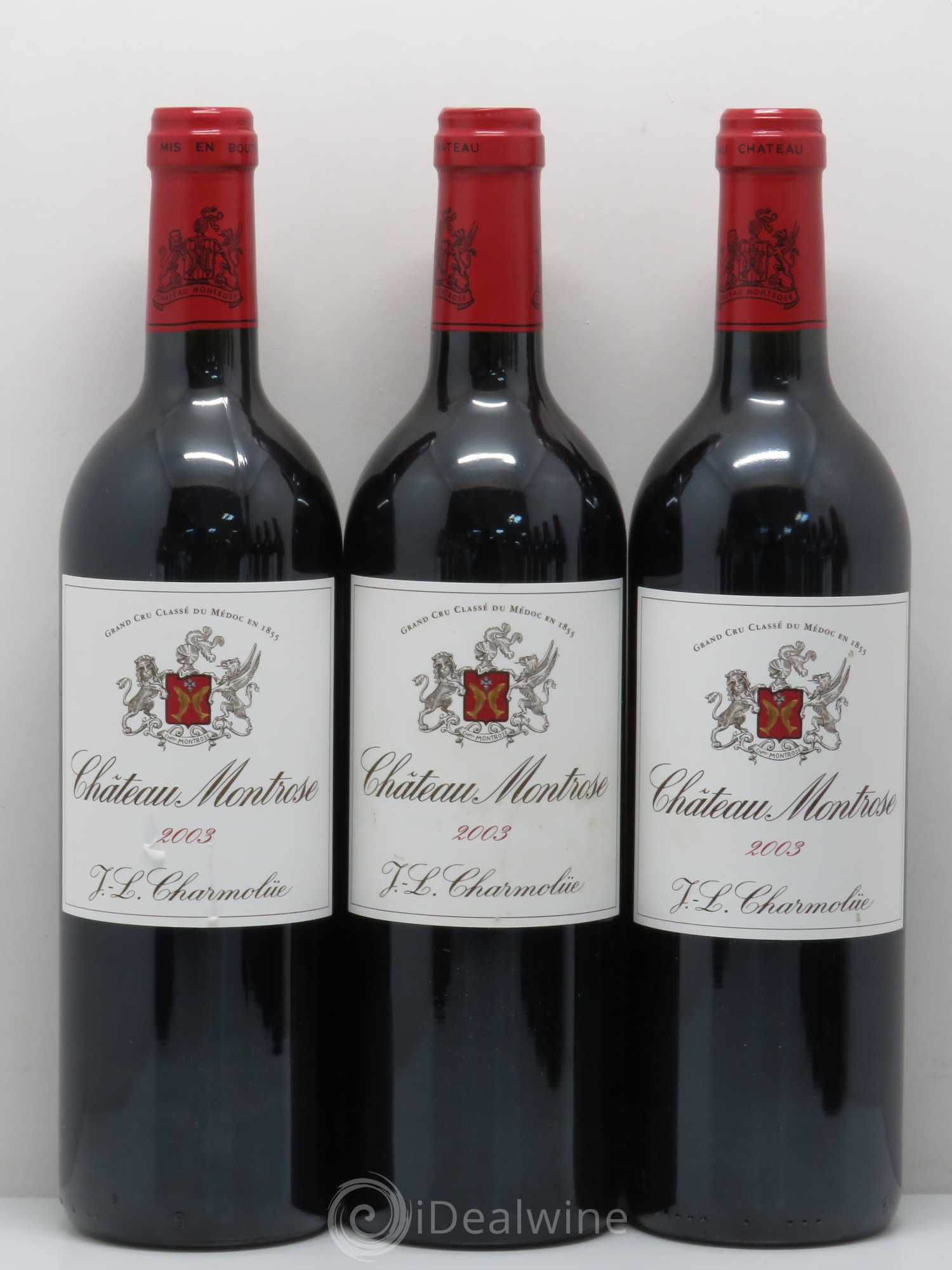 Château Montrose 2ème Grand Cru Classé 2003 - Lot de 12 bouteilles - 2