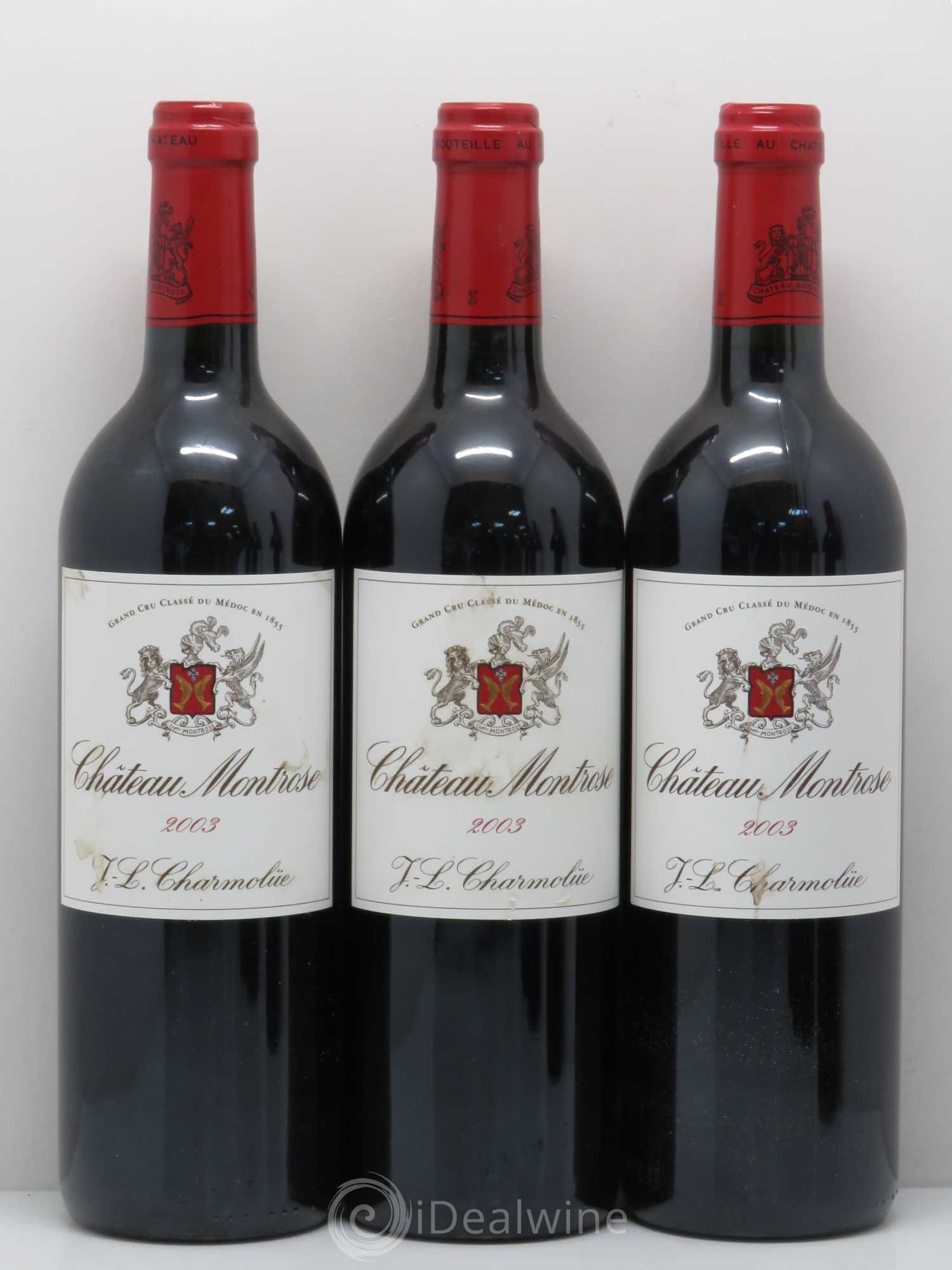 Château Montrose 2ème Grand Cru Classé 2003 - Lot de 12 bouteilles - 3