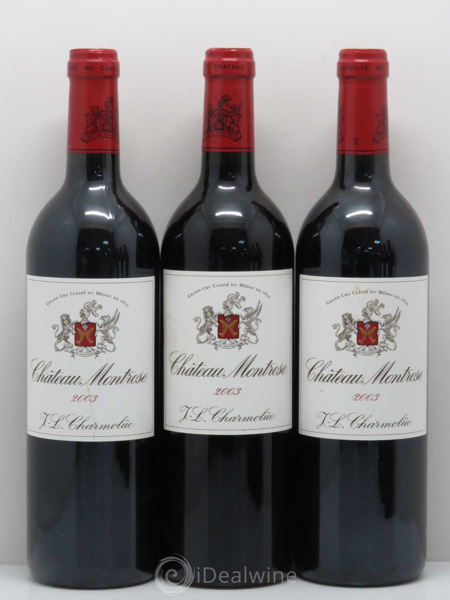 Château Montrose 2ème Grand Cru Classé 2003 - Lot de 6 bouteilles - 1