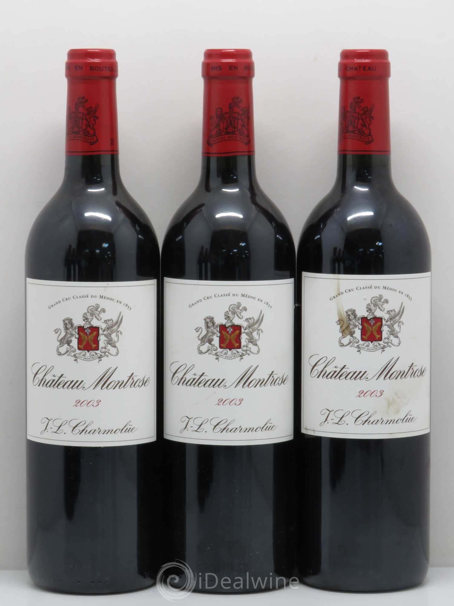 Château Montrose 2ème Grand Cru Classé 2003 - Lot de 6 bouteilles - 2