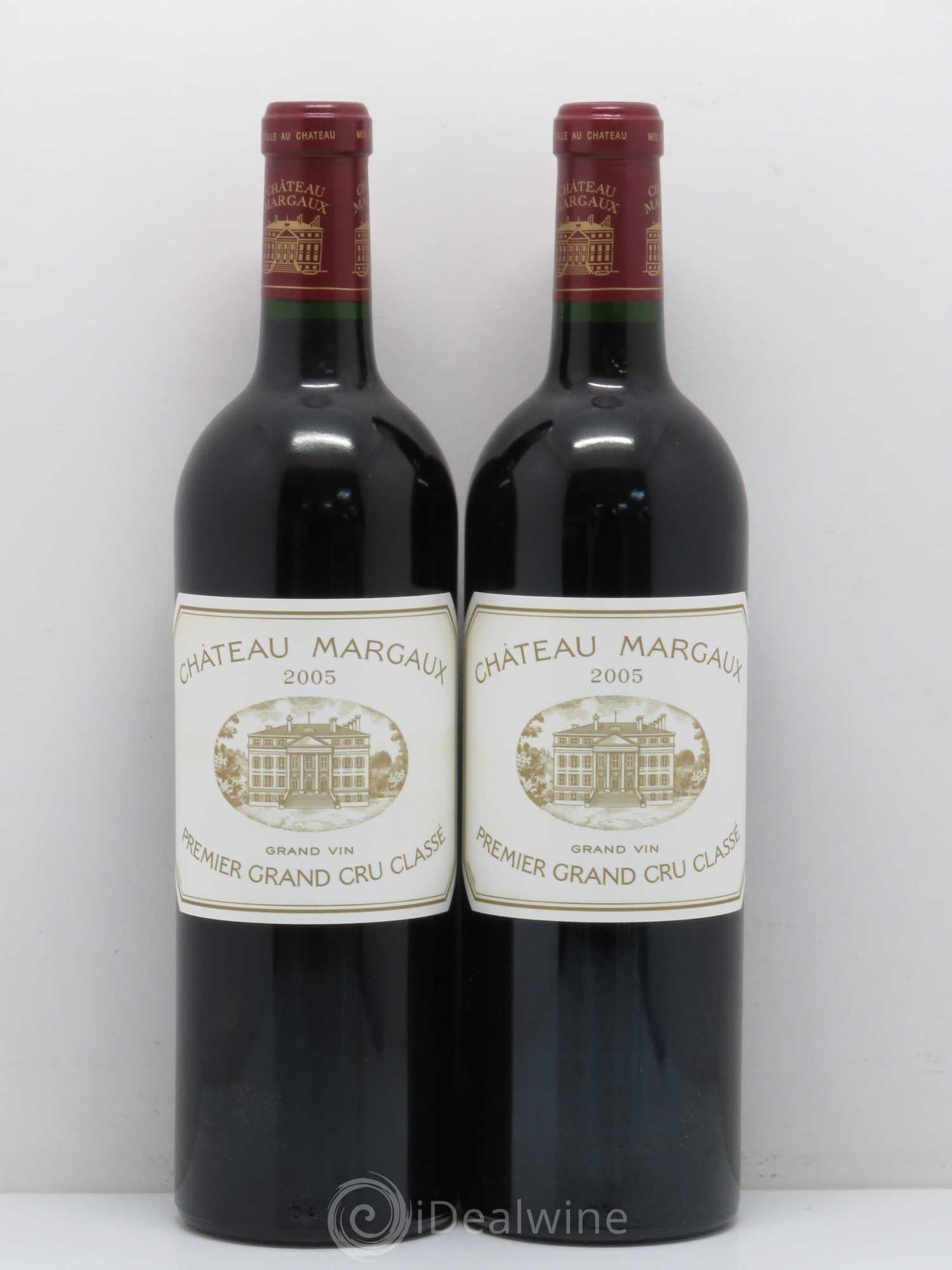 Château Margaux 1er Grand Cru Classé 2005 - Lot de 2 bouteilles - 0