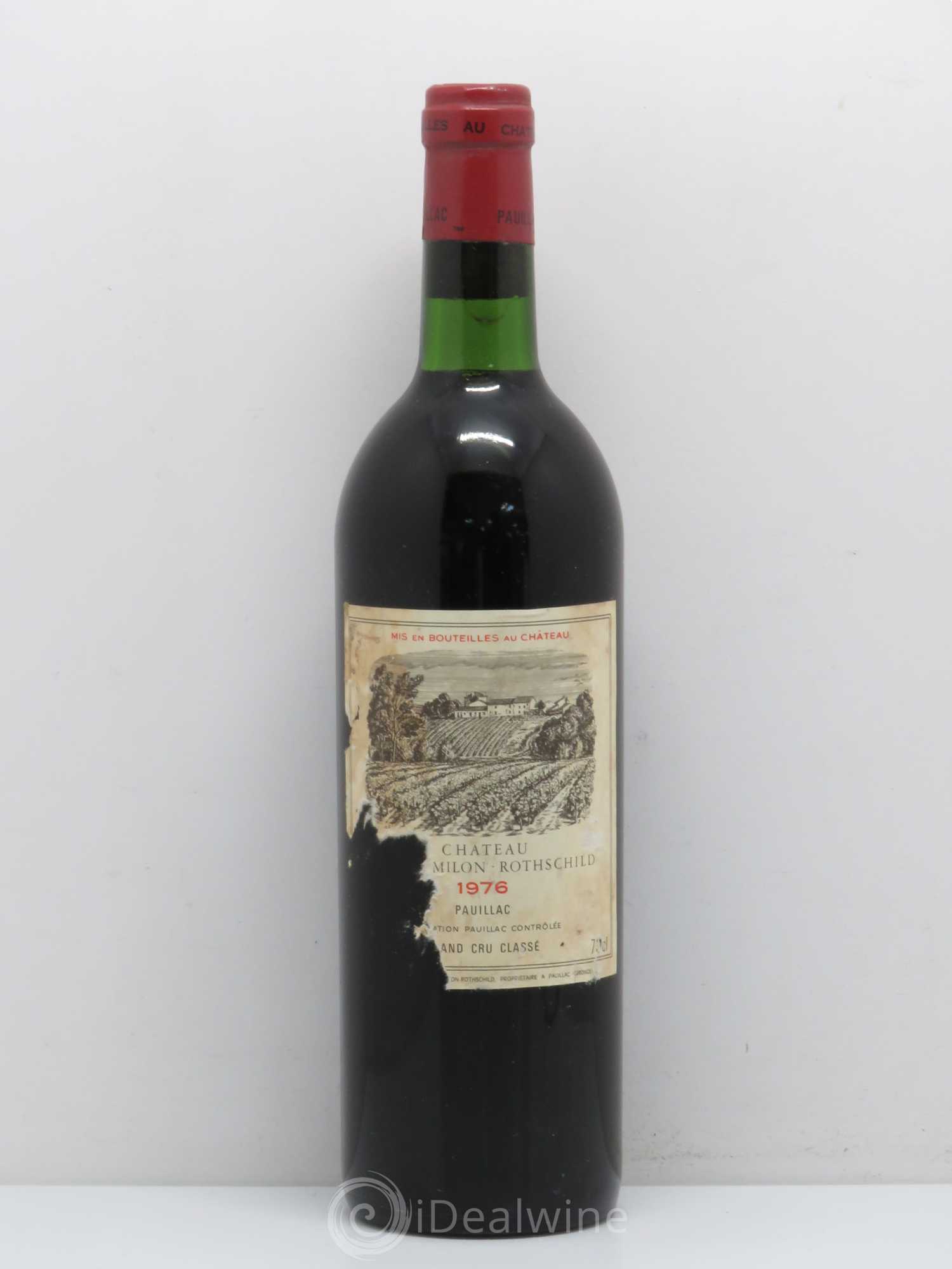 Château Duhart-Milon 4ème Grand Cru Classé 1976 - Lot de 1 bouteille - 0