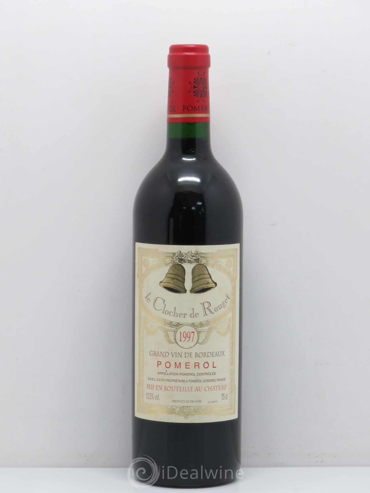 Pomerol Château Le Clocher de Rouget (sans prix de réserve) 1997 - Posten von 1 Flasche - 0