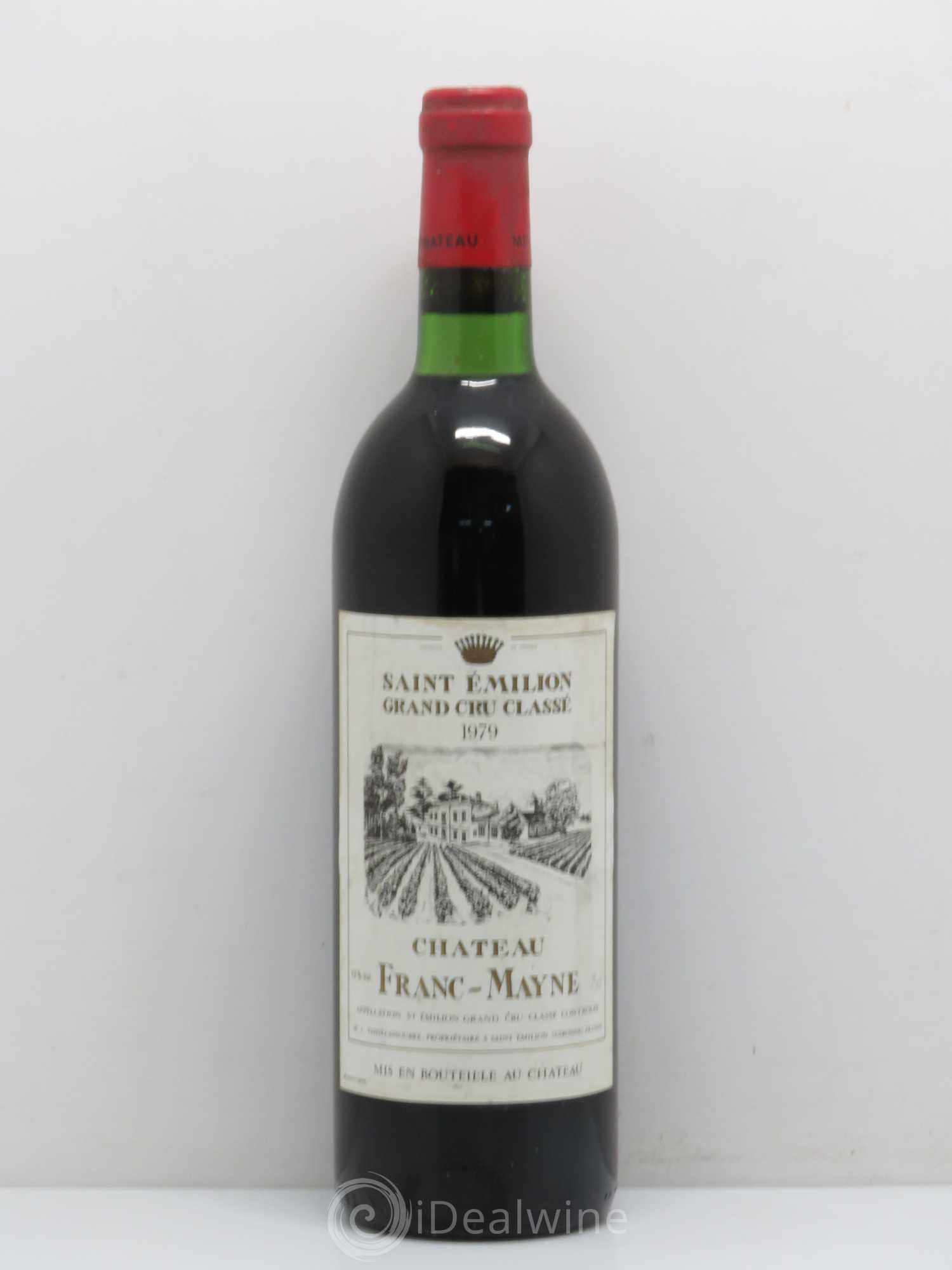 Château Franc Mayne Grand Cru Classé 1979 - Lot de 1 bouteille - 0