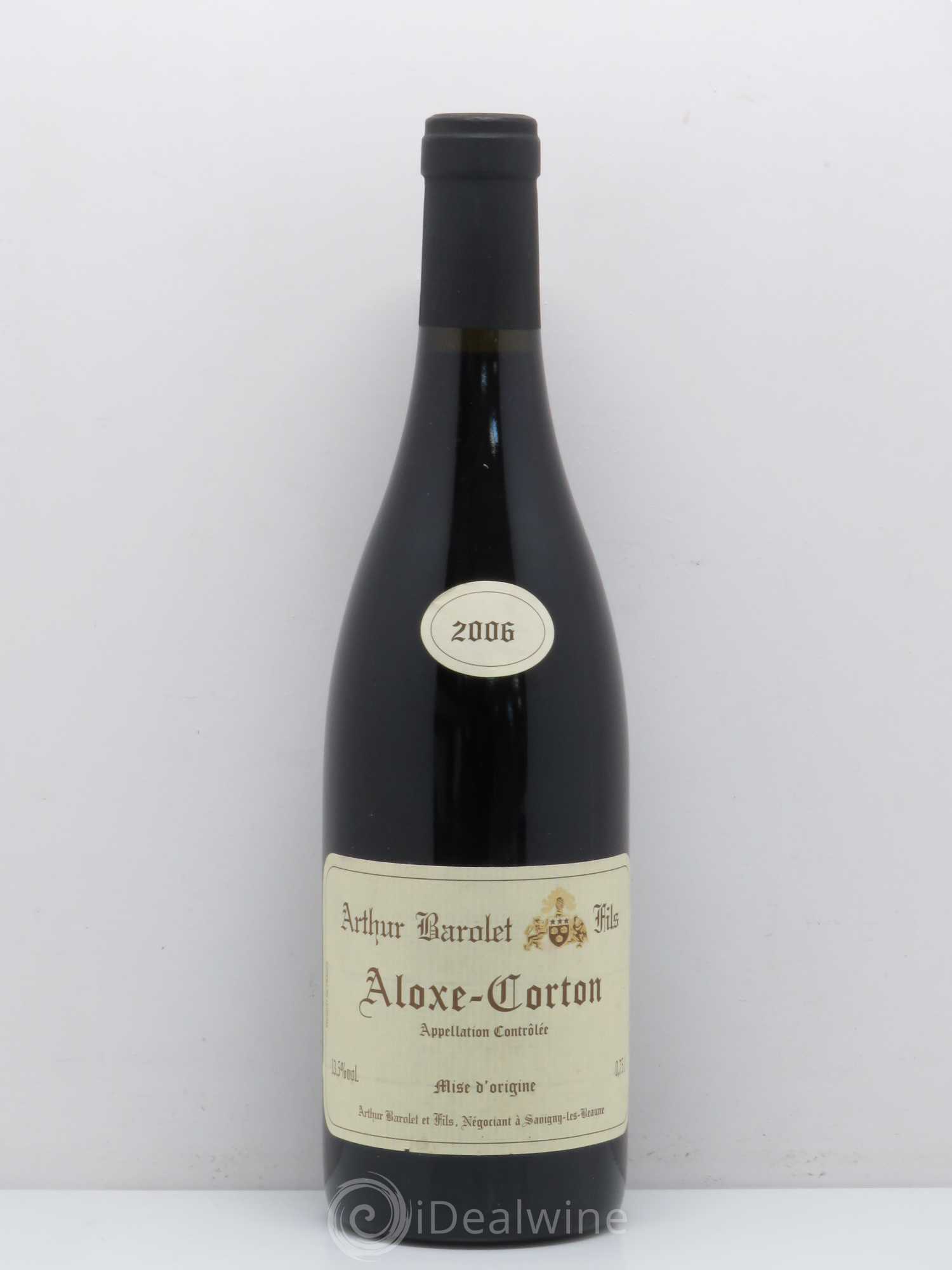 Aloxe-Corton A. Barolet 2006 - Lot de 1 bouteille - 0