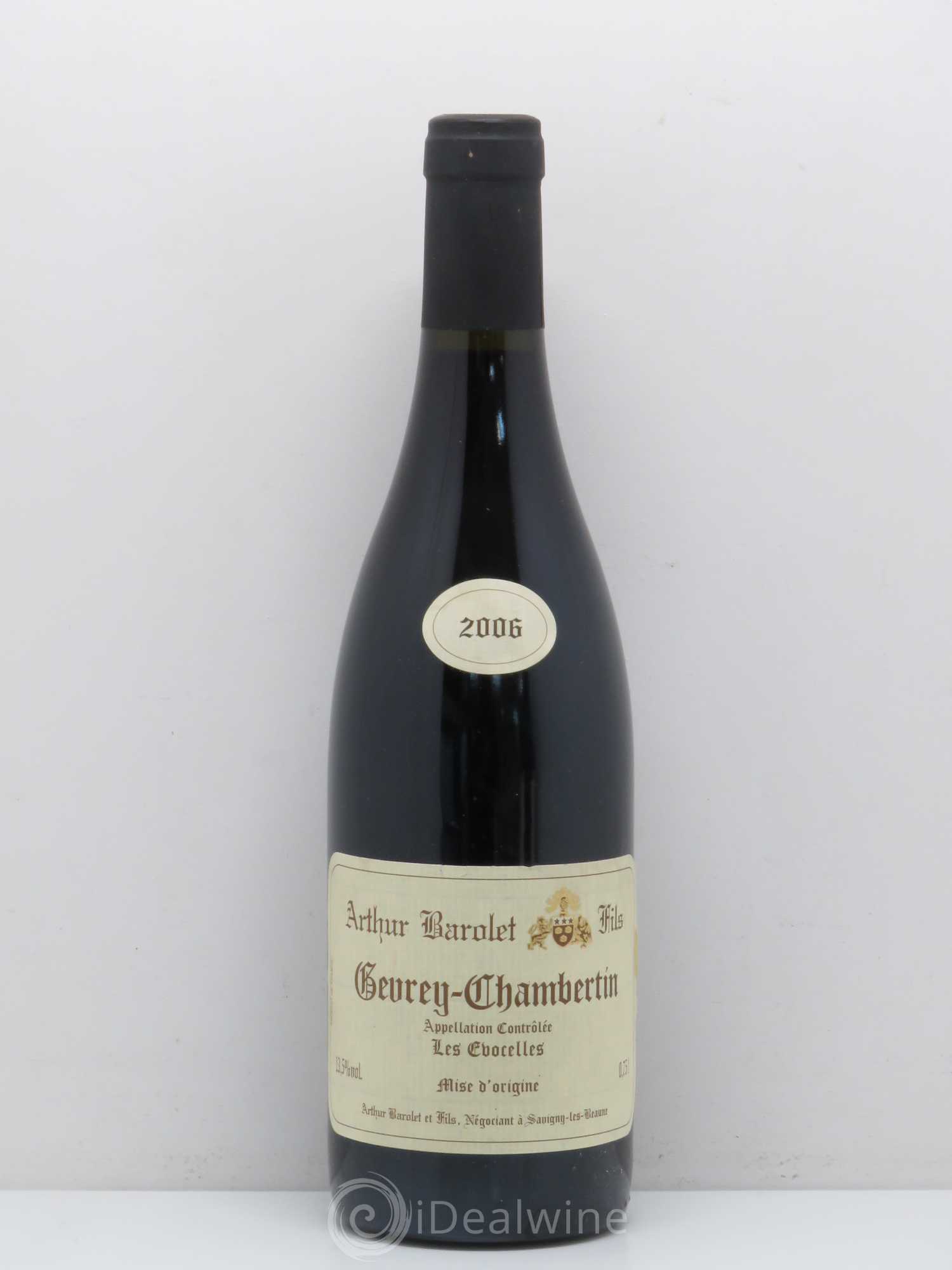 Gevrey-Chambertin A. Barolet Les Evocelles 2006 - Posten von 1 Flasche - 0