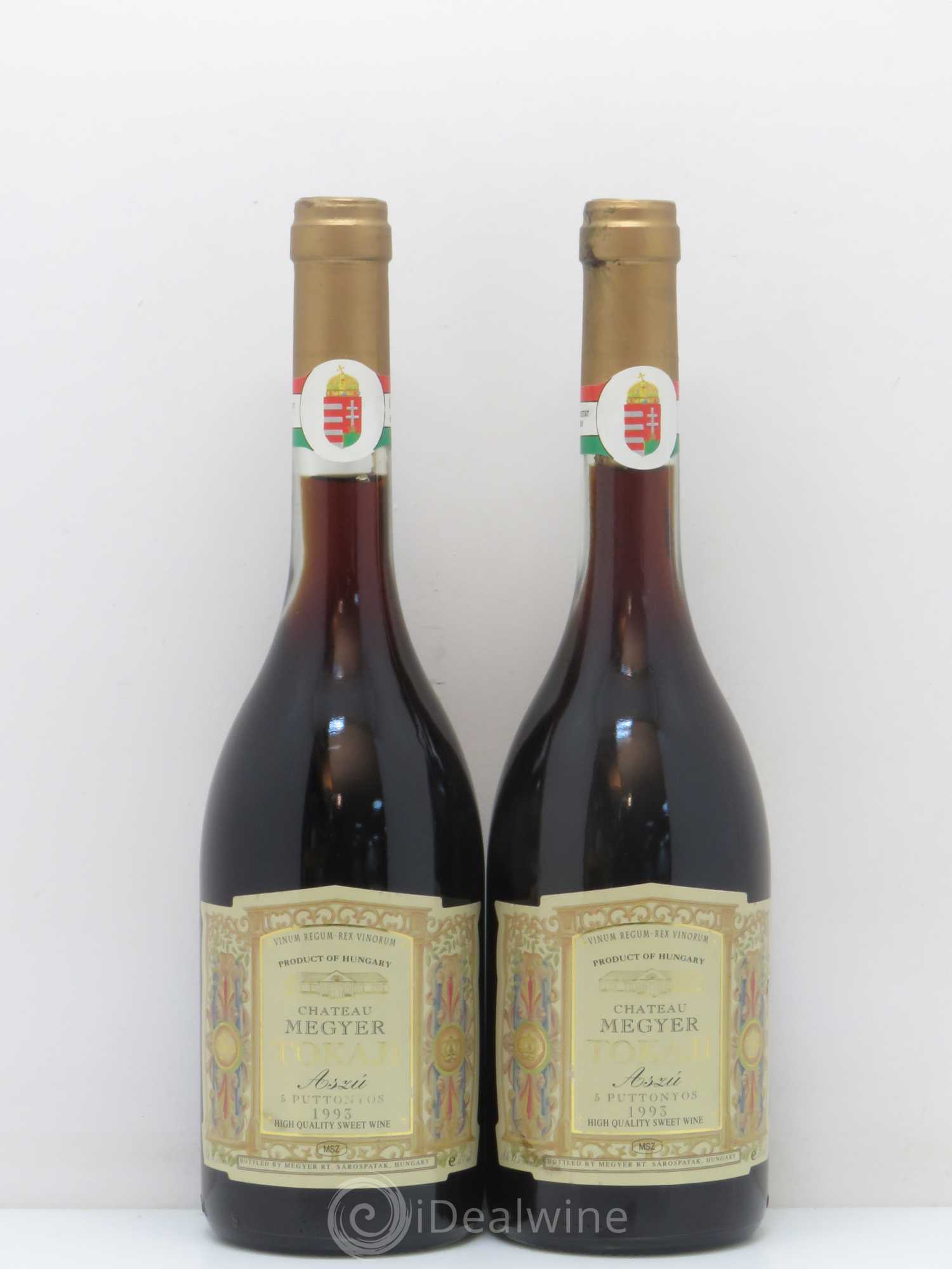 Tokaji 1993 - Lotto di 2 bottiglie - 0