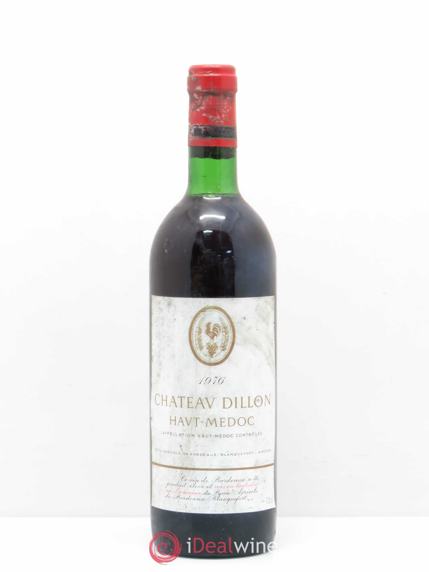 Château Dillon Cru Bourgeois (sans prix de réserve) 1976 - Lot de 1 bouteille - 0