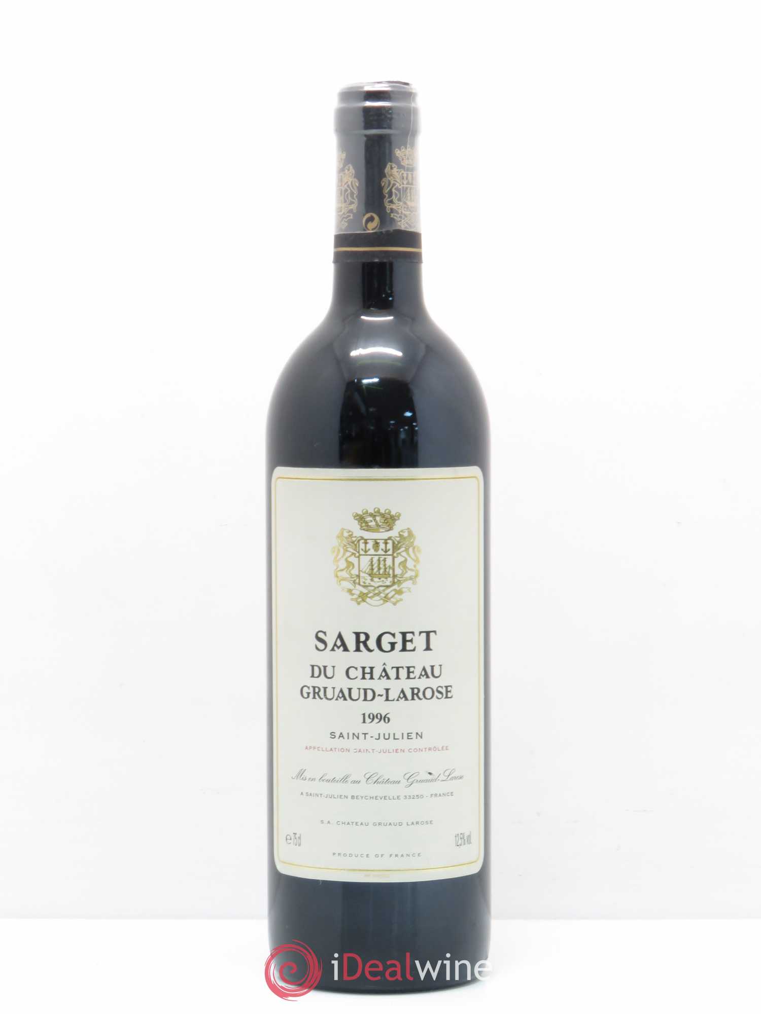 Sarget de Gruaud Larose Second Vin 1996 - Lot de 1 bouteille - 0