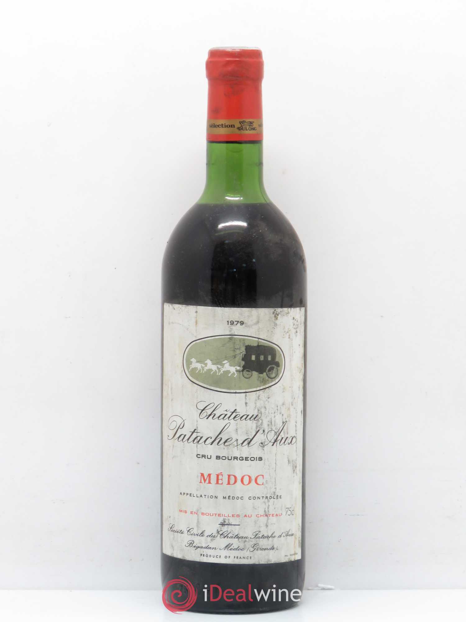 Château Patache d'Aux Cru Bourgeois 1979 - Lot de 1 bouteille - 0