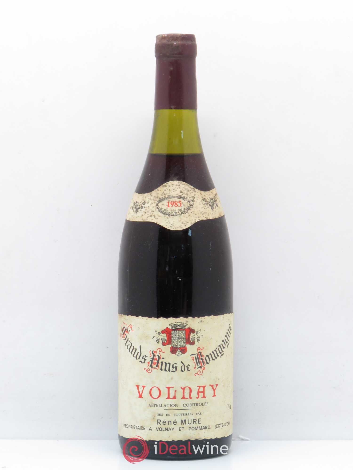 Volnay René Mure (sans prix de réserve) 1985 - Lot de 1 bouteille - 0