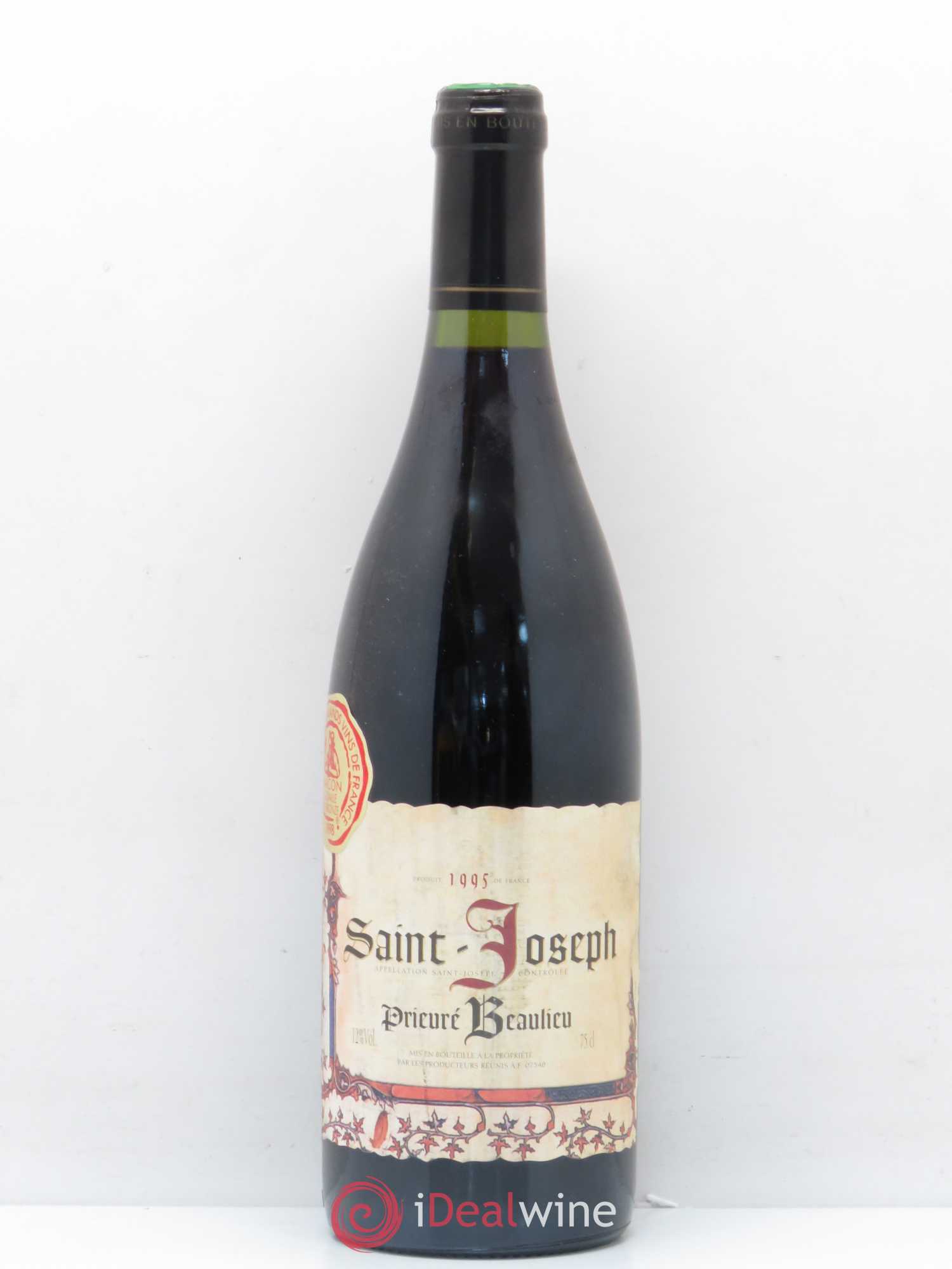 Saint-Joseph Prieuré Beaulieu (sans prix de réserve) 1995 - Posten von 1 Flasche - 0