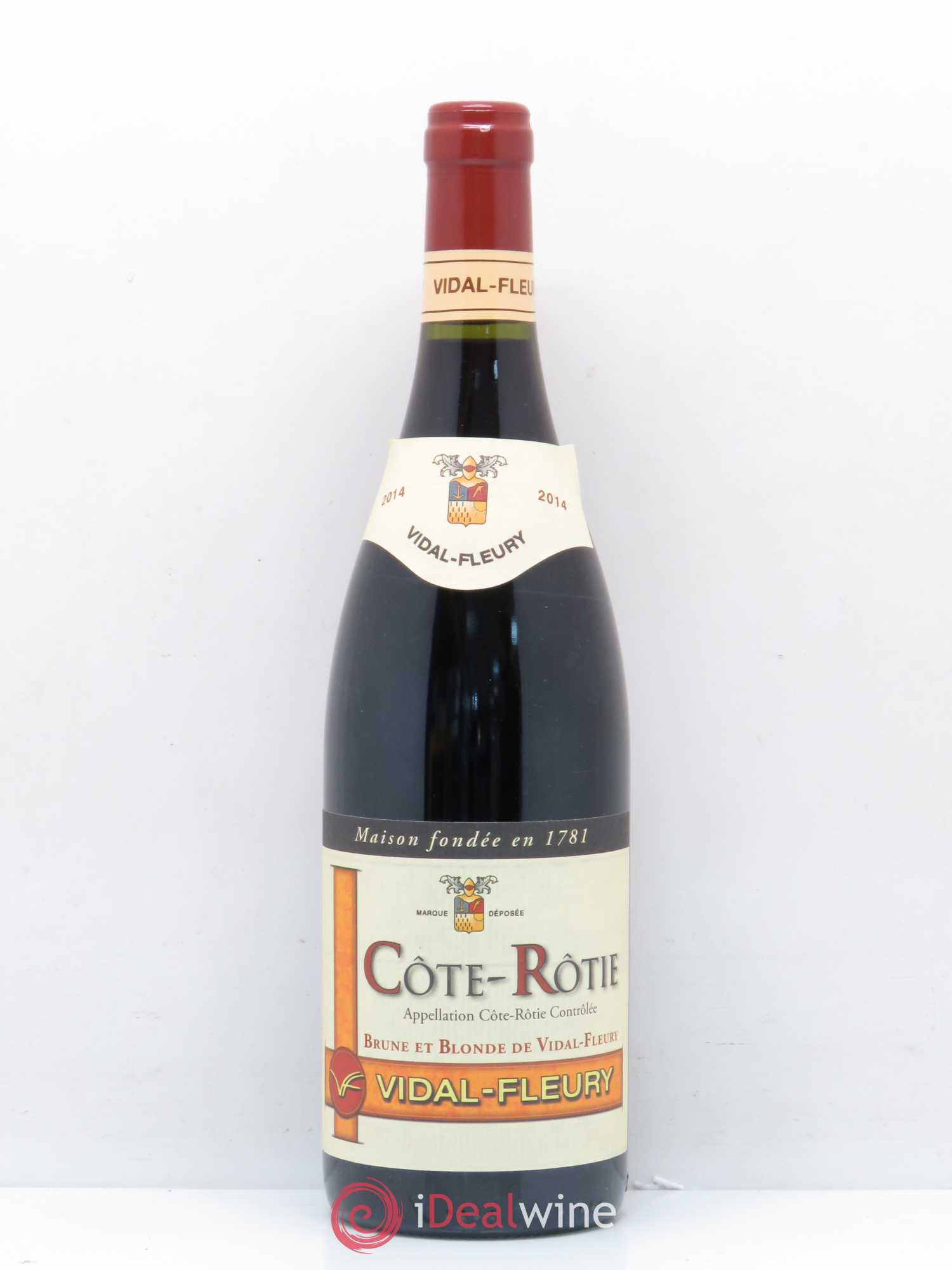 Côte-Rôtie Brune et Blonde Vidal Fleurie 2014 - Posten von 1 Flasche - 0